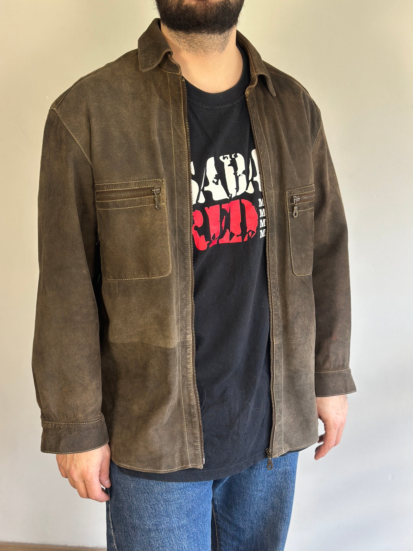 Vintage Leather Shirt