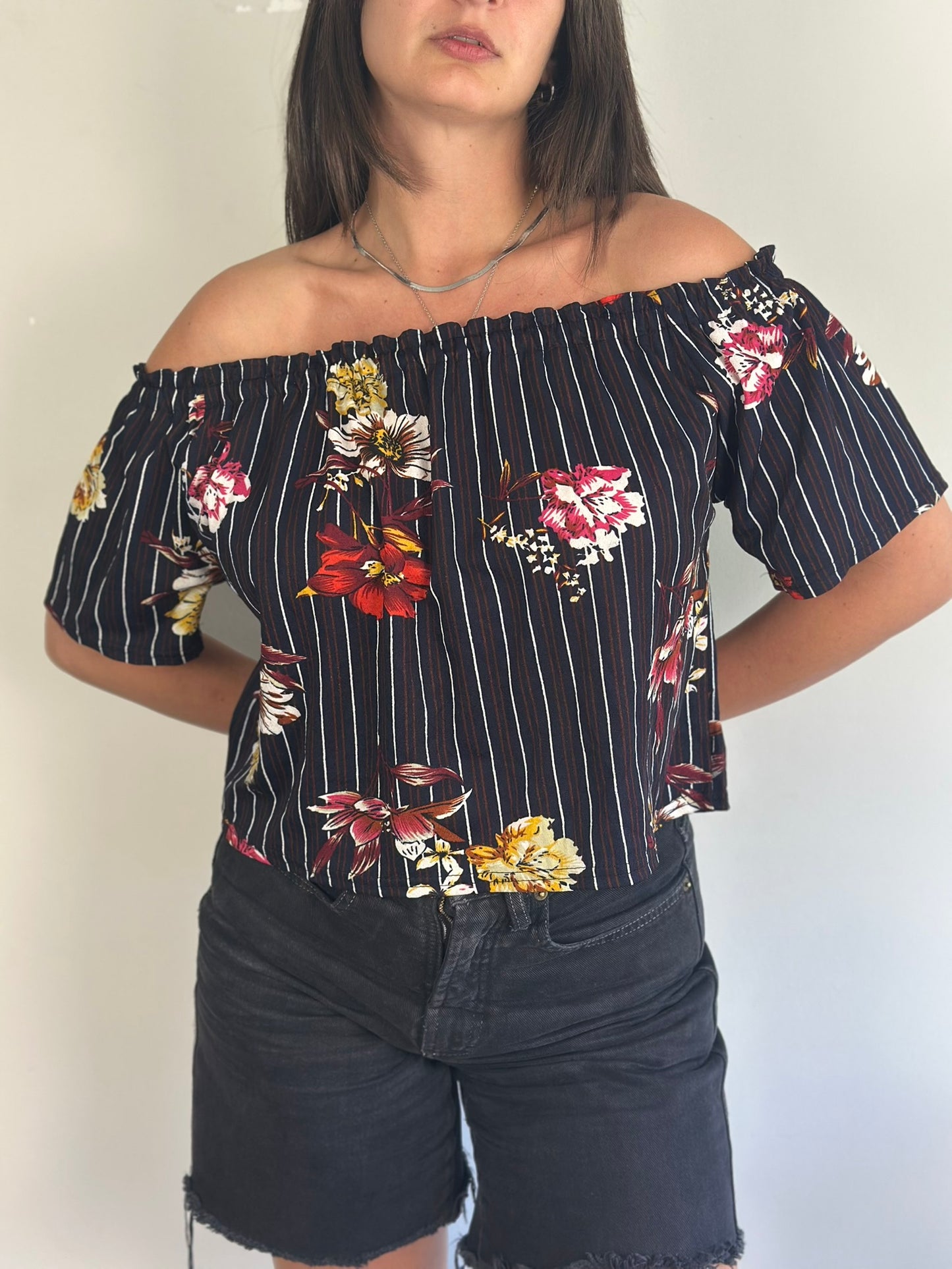 Floral Off-Shoulder Top