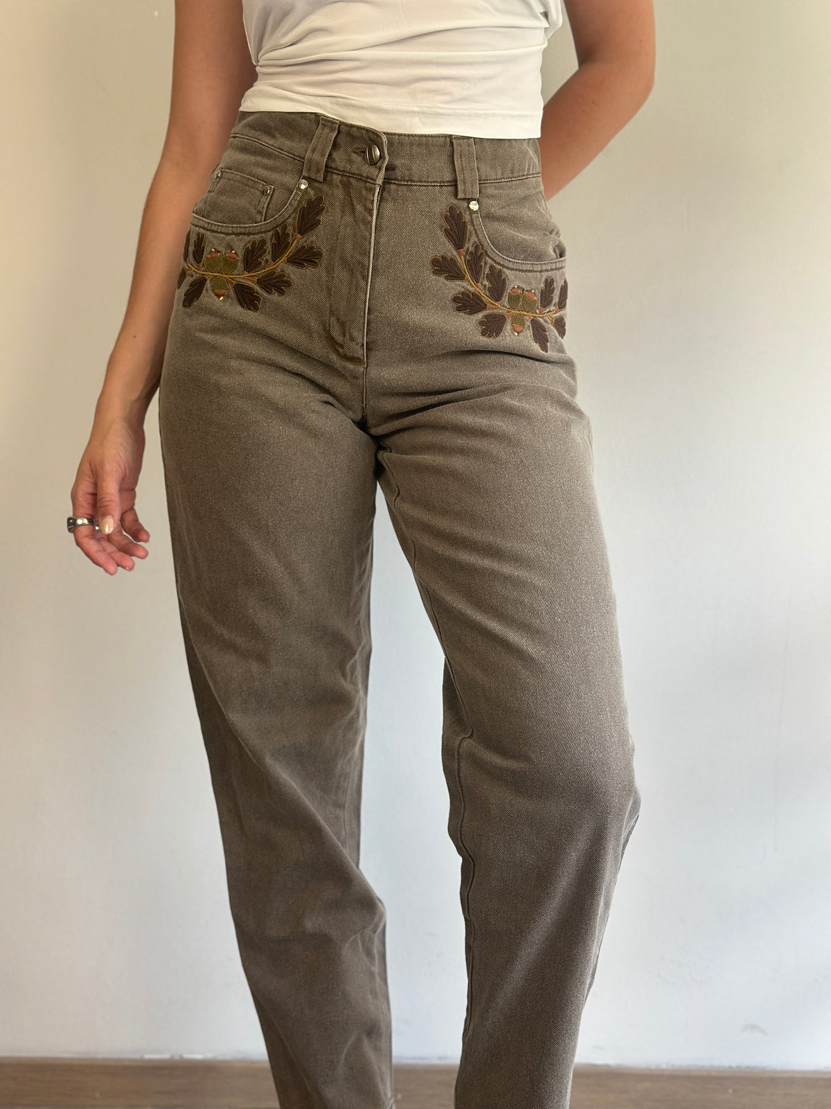 Vintage Khaki Jeans
