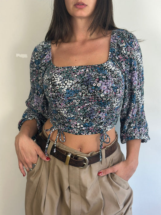 Vintage Floral Top