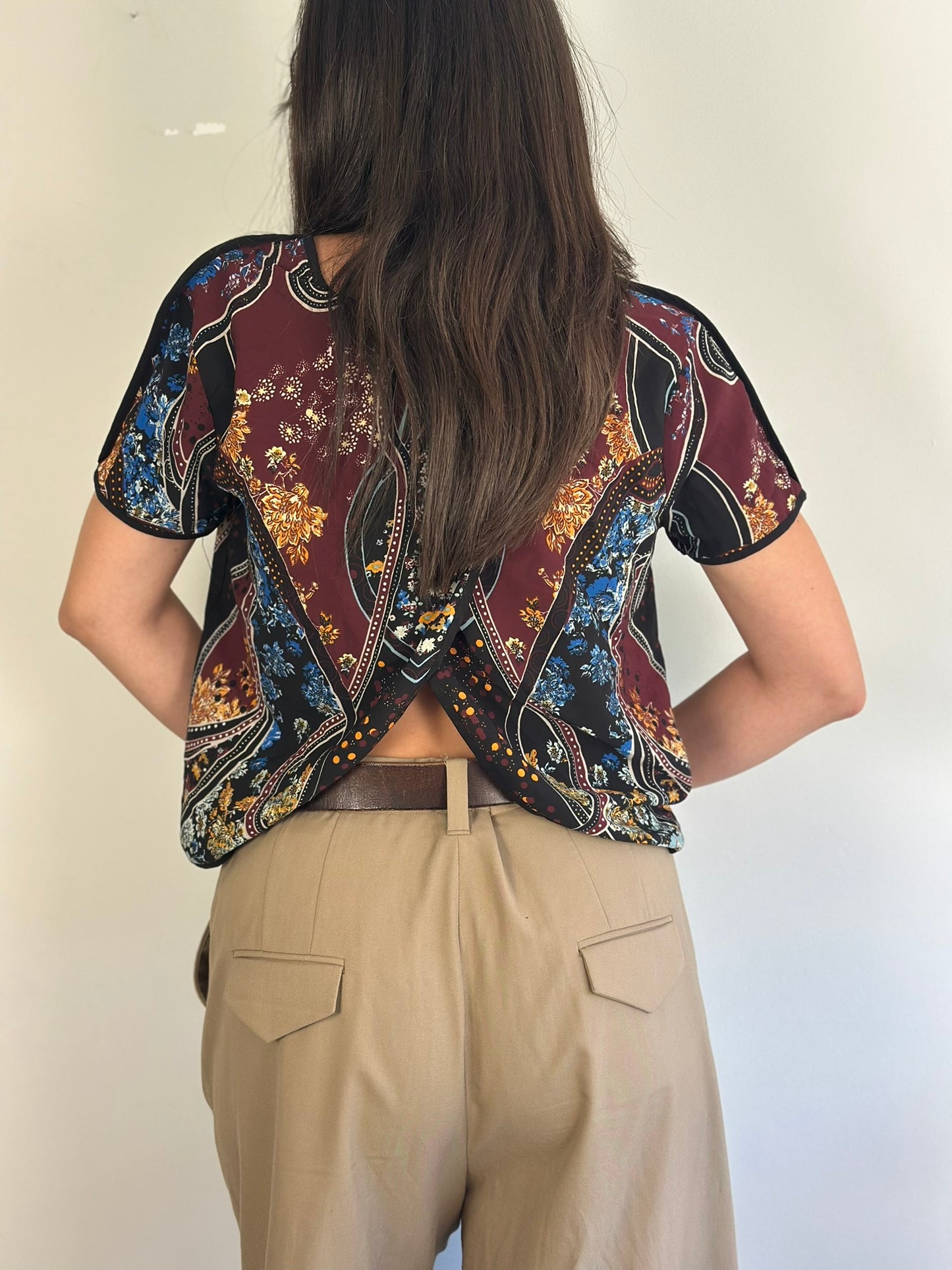 Vintage Patterned Top
