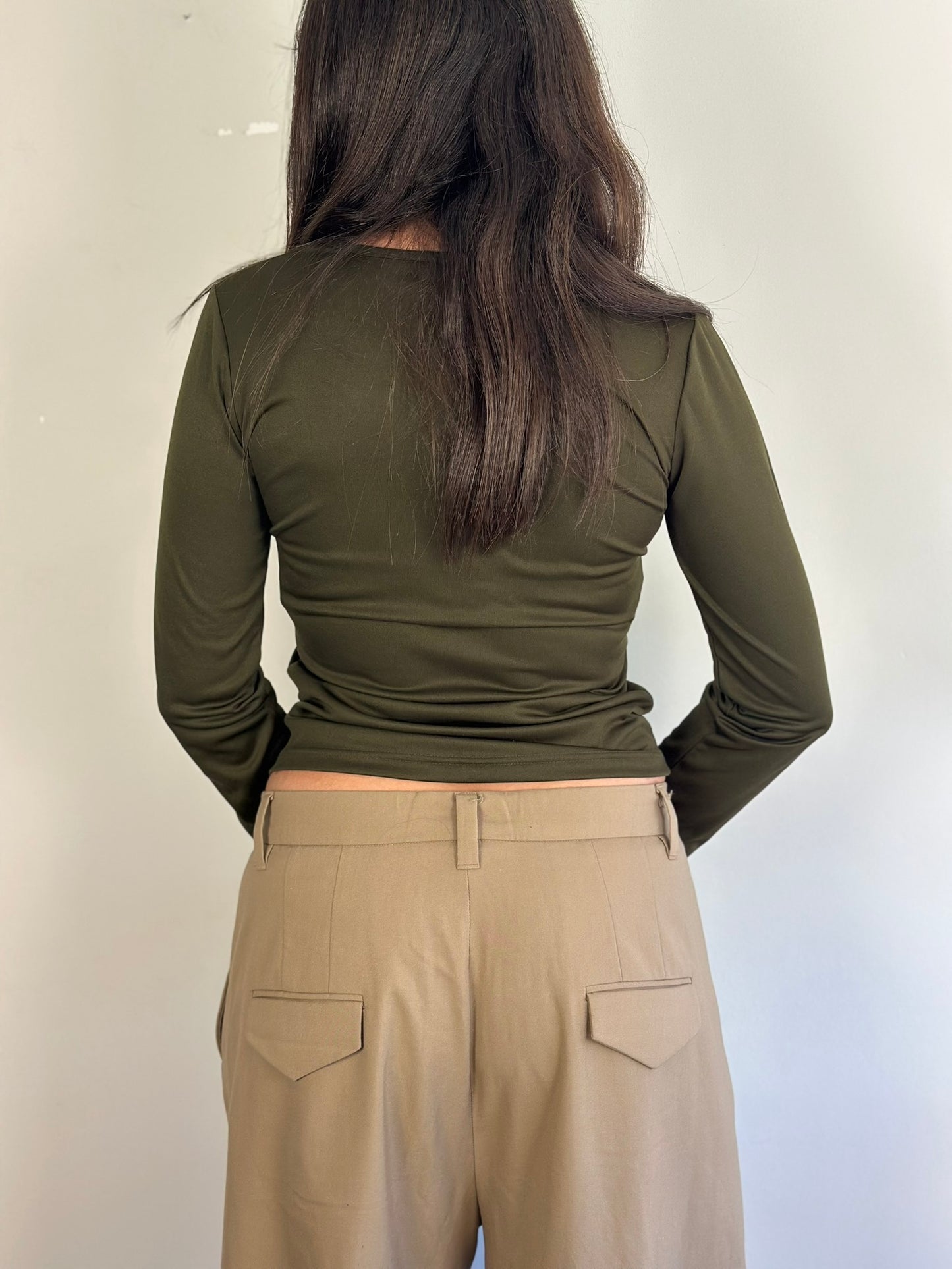 Vintage Khaki Top