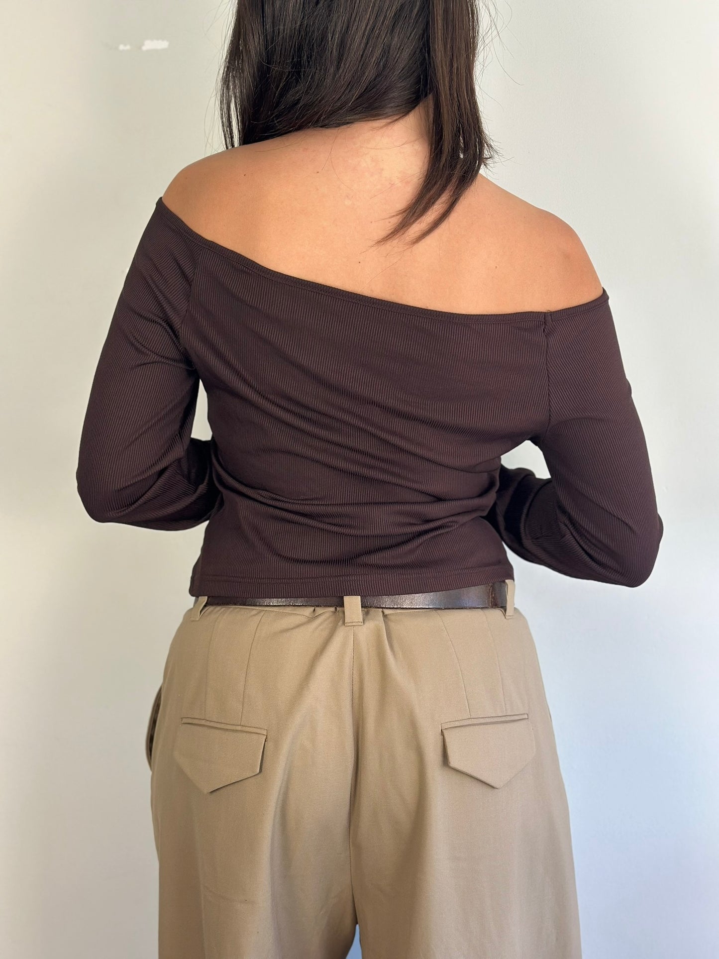 Vintage Off-Shoulder Top