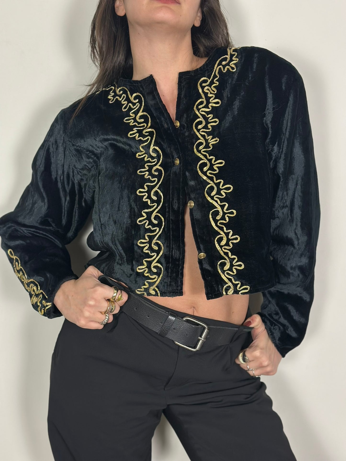 Vintage Velvet Top