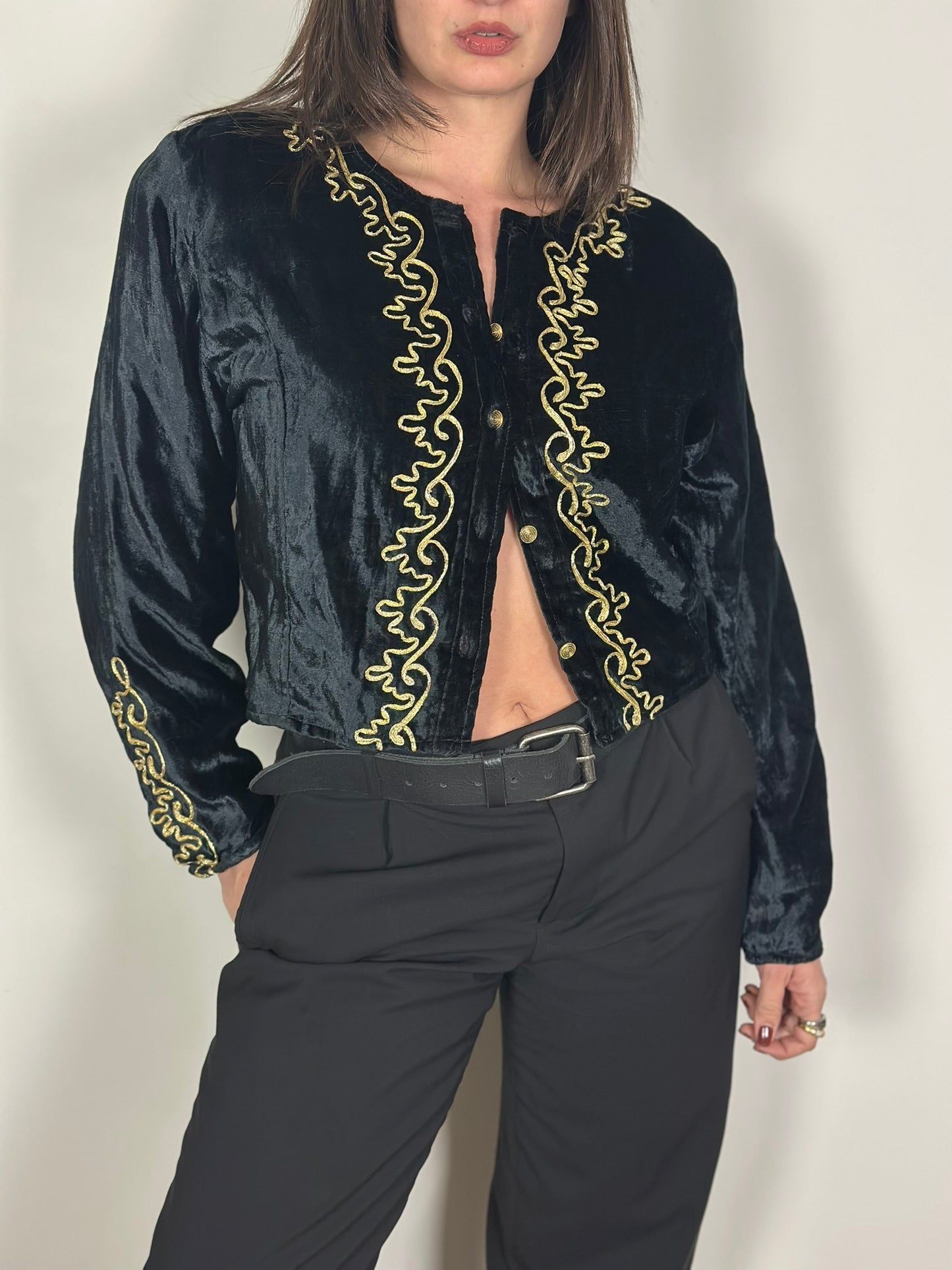 Vintage Velvet Top