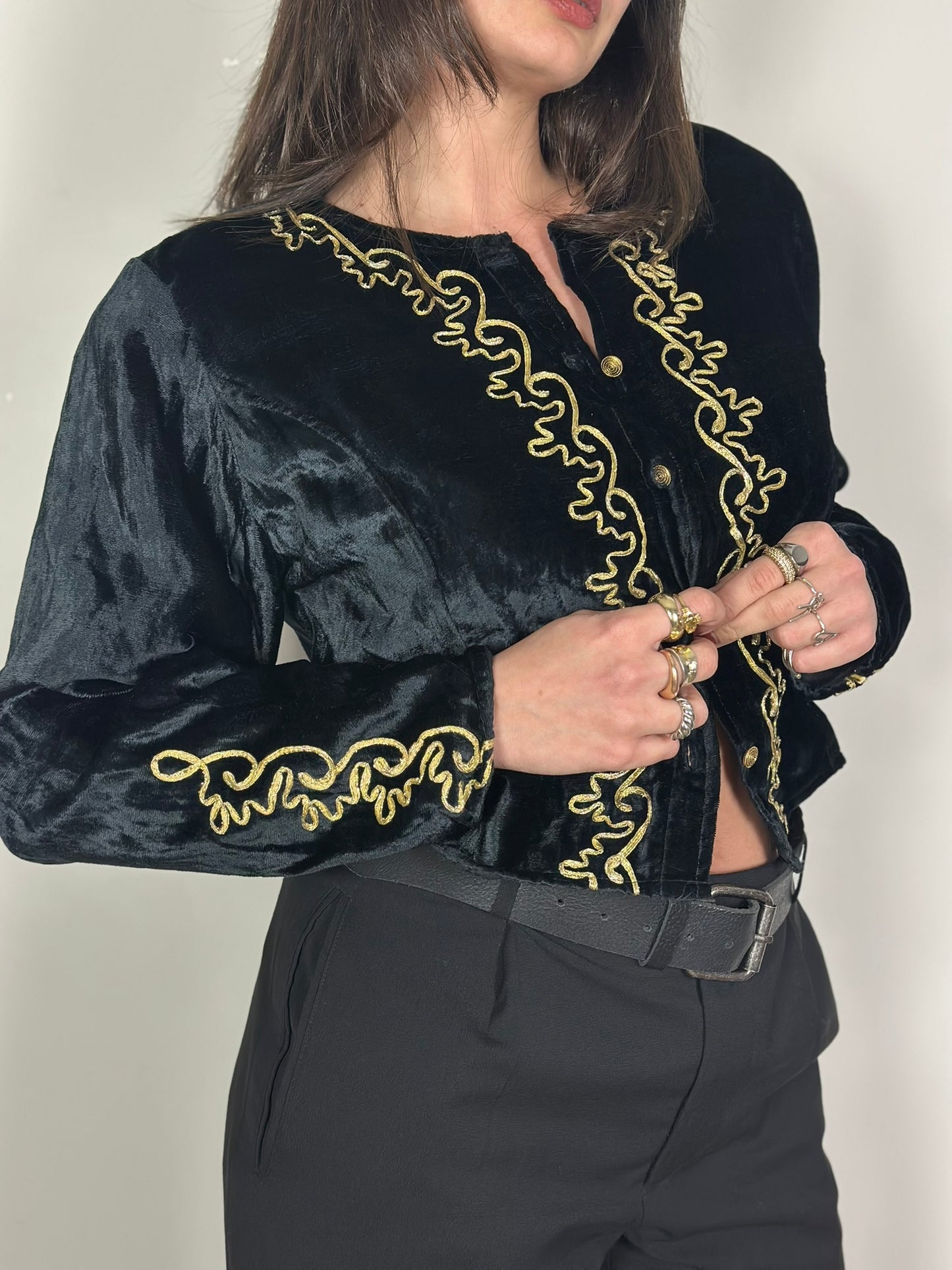 Vintage Velvet Top