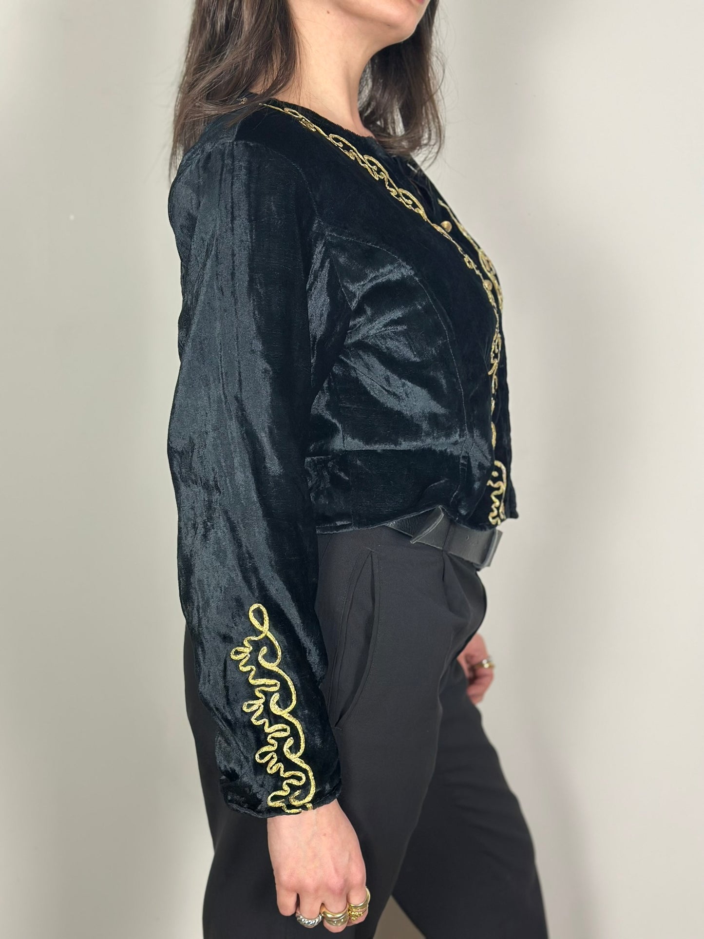 Vintage Velvet Top