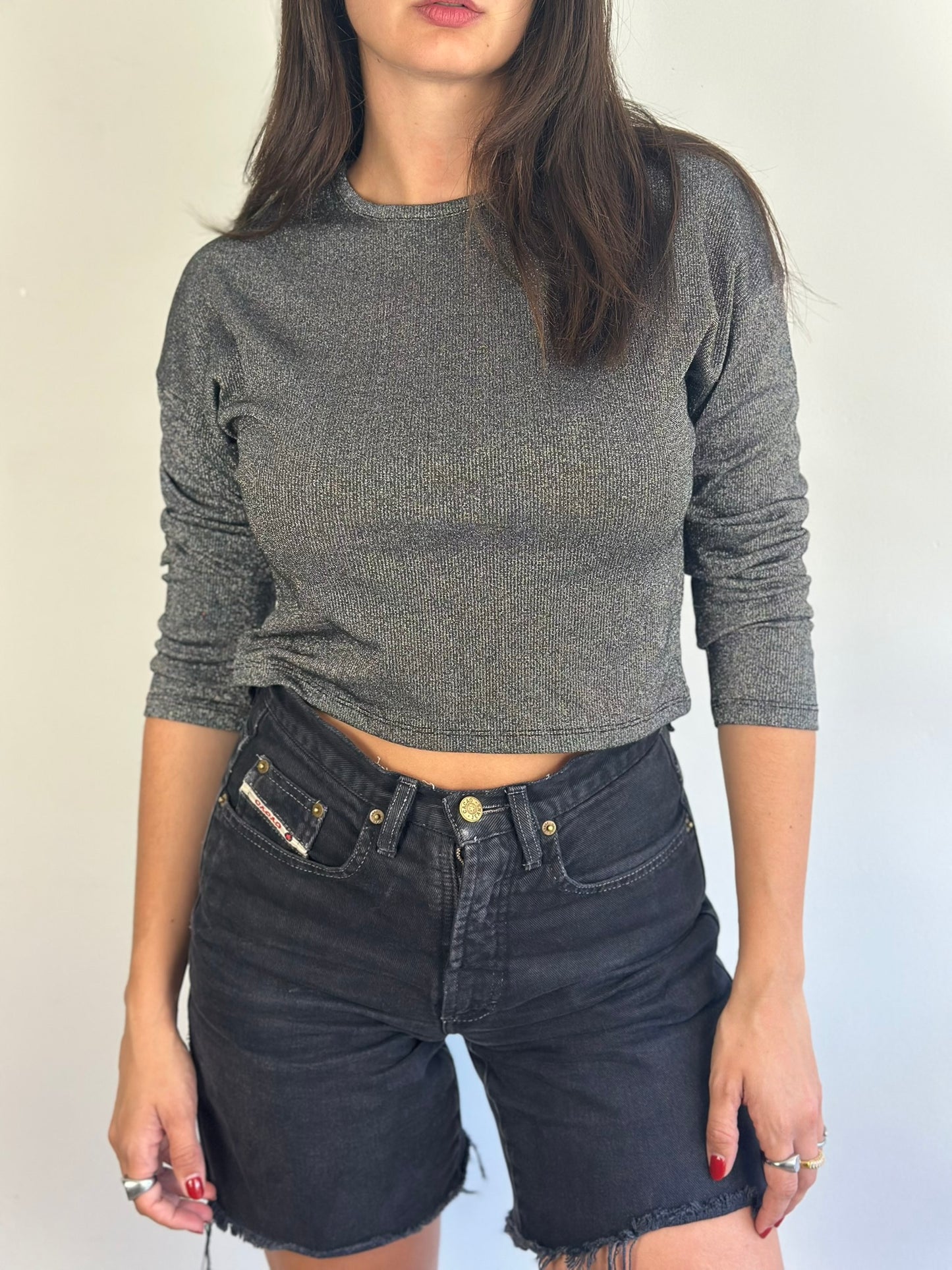 Dark Grey Top