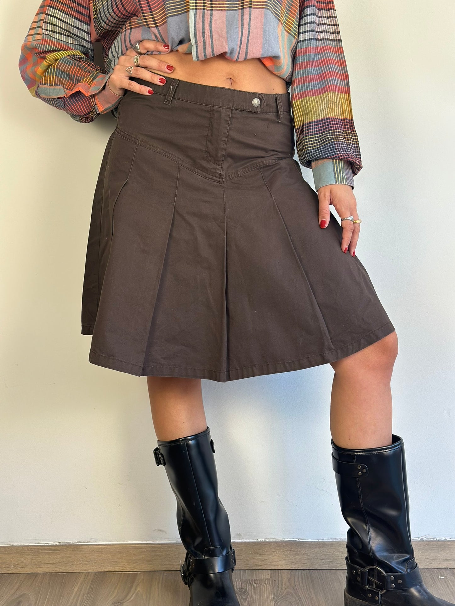 Vintage Brown Skirt