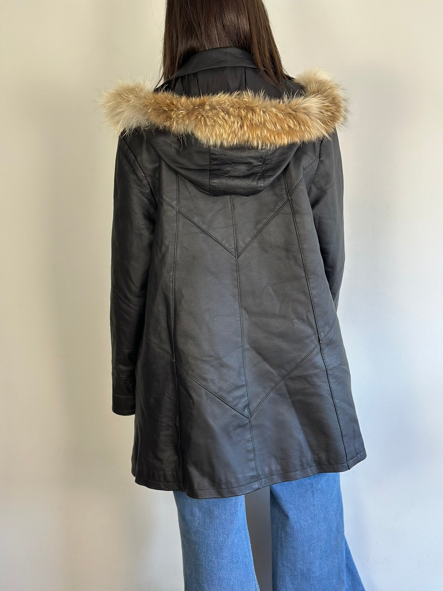 Vintage Leather Coat