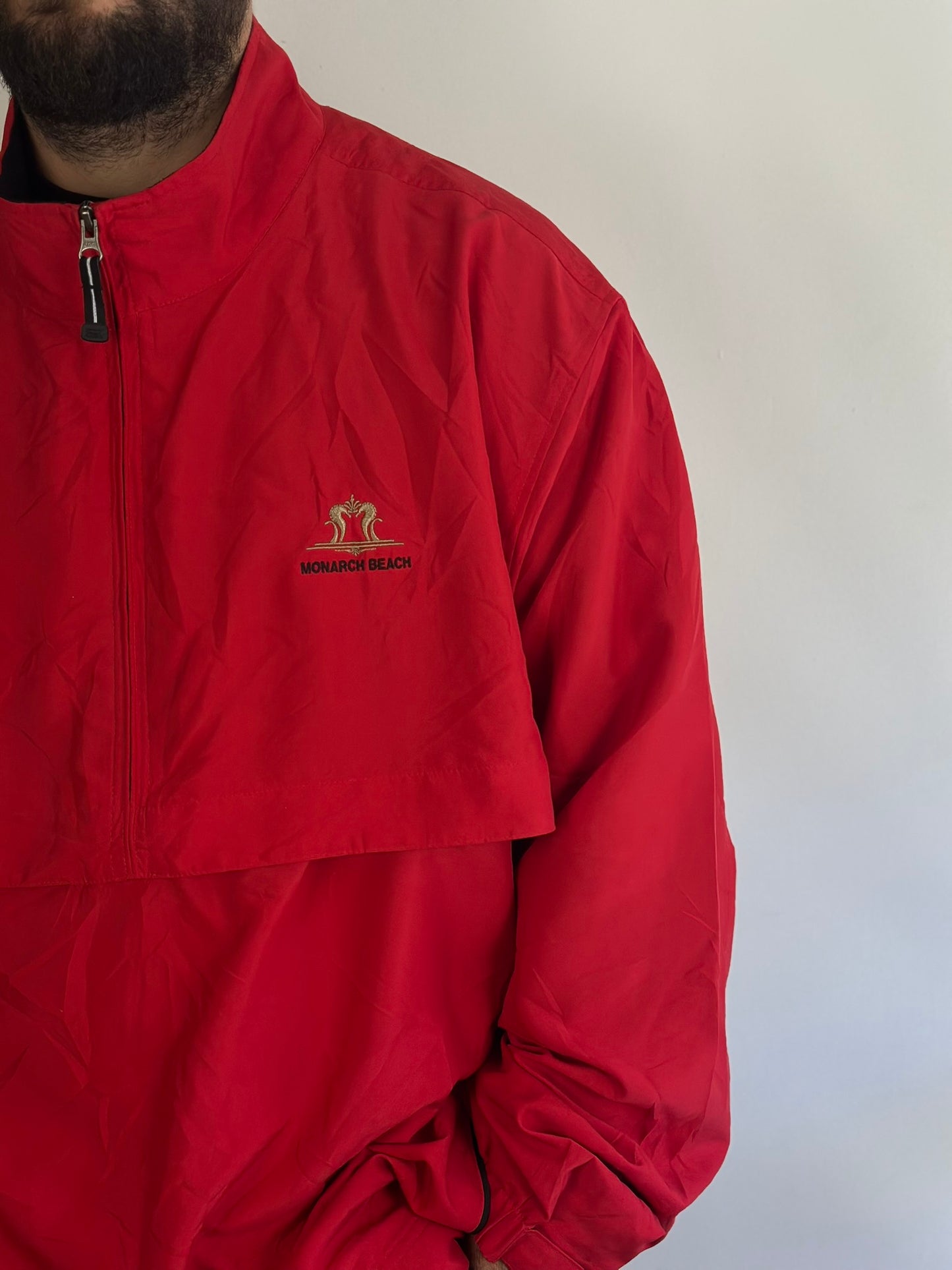 Vintage Red Windbreaker