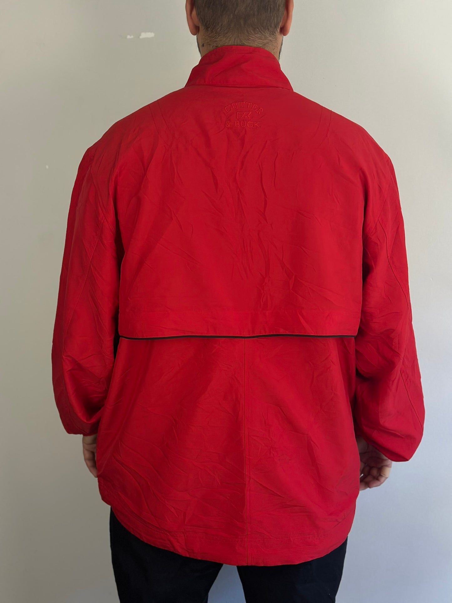 Vintage Red Windbreaker