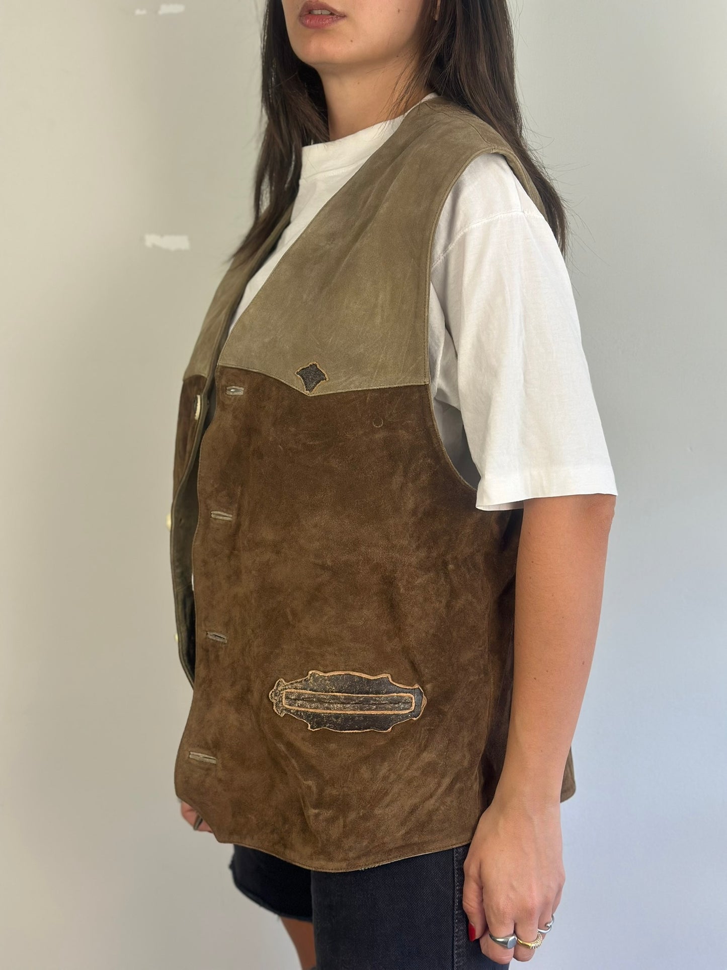 Western Suede Vest