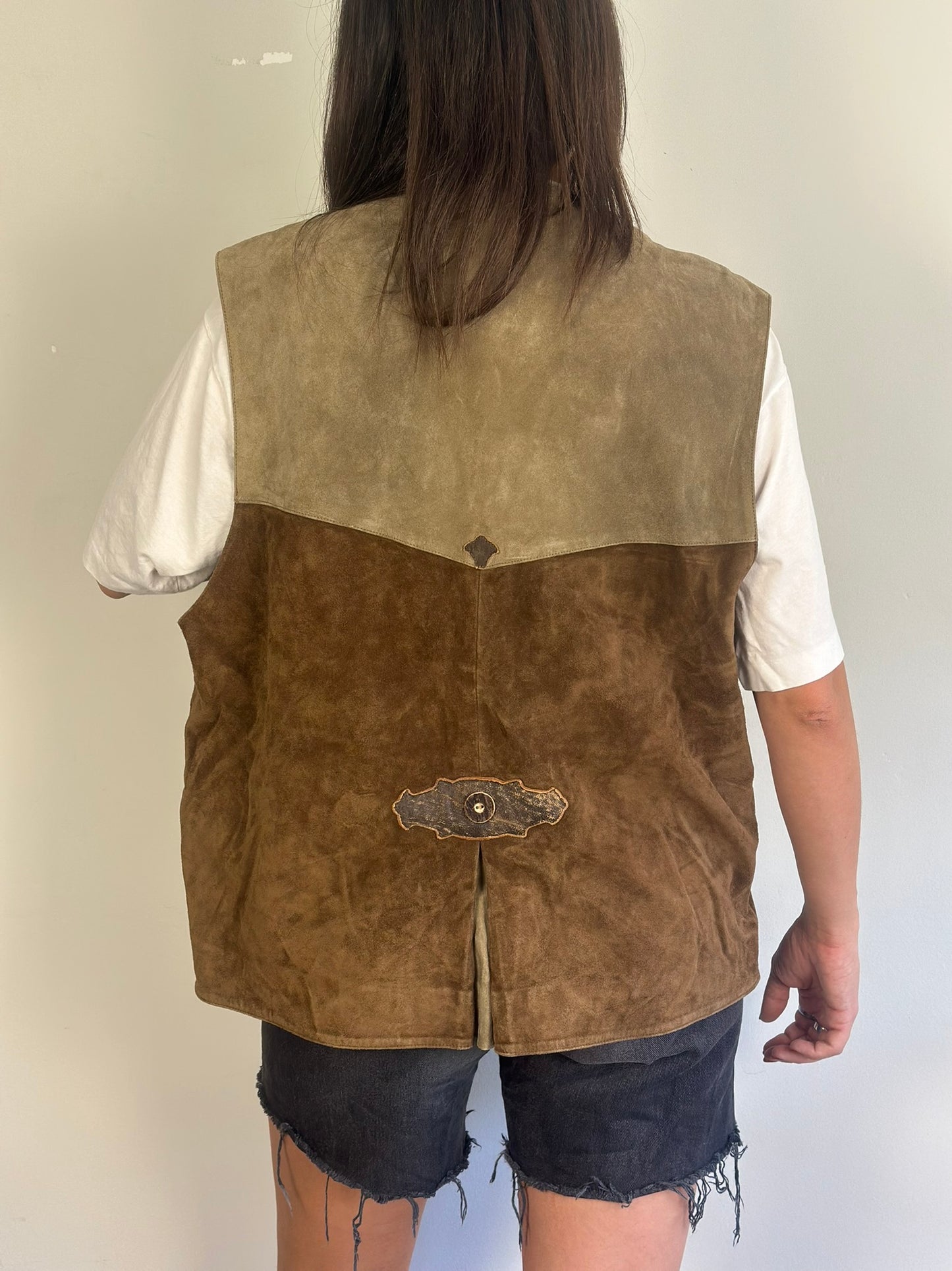 Western Suede Vest