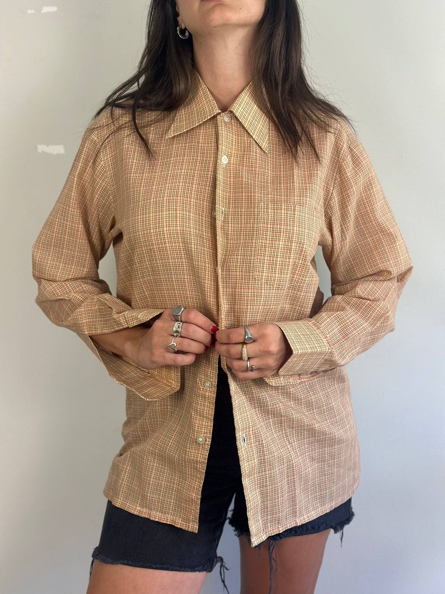Vintage Checked Shirt