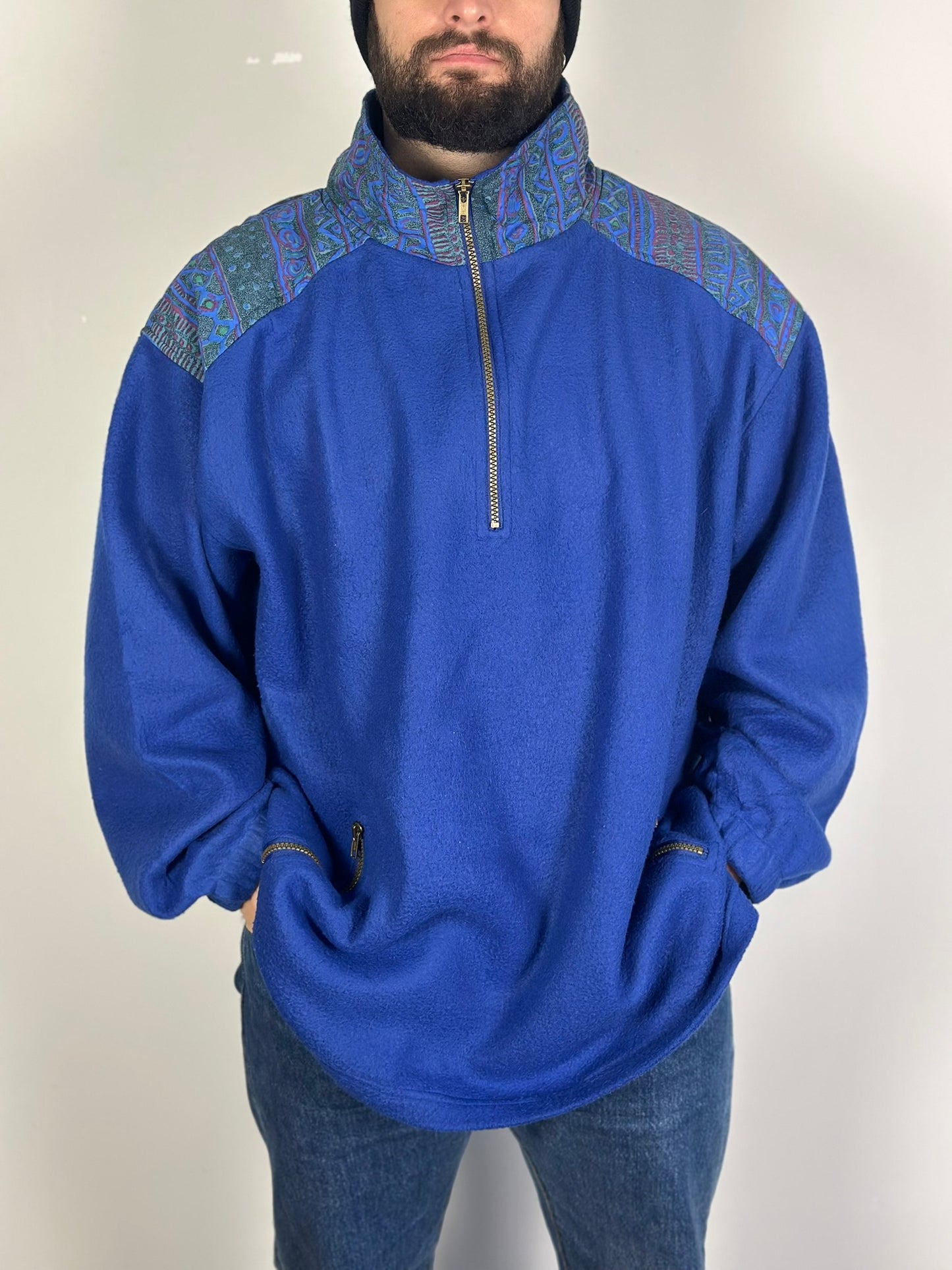 Vintage Half-zip Fleece
