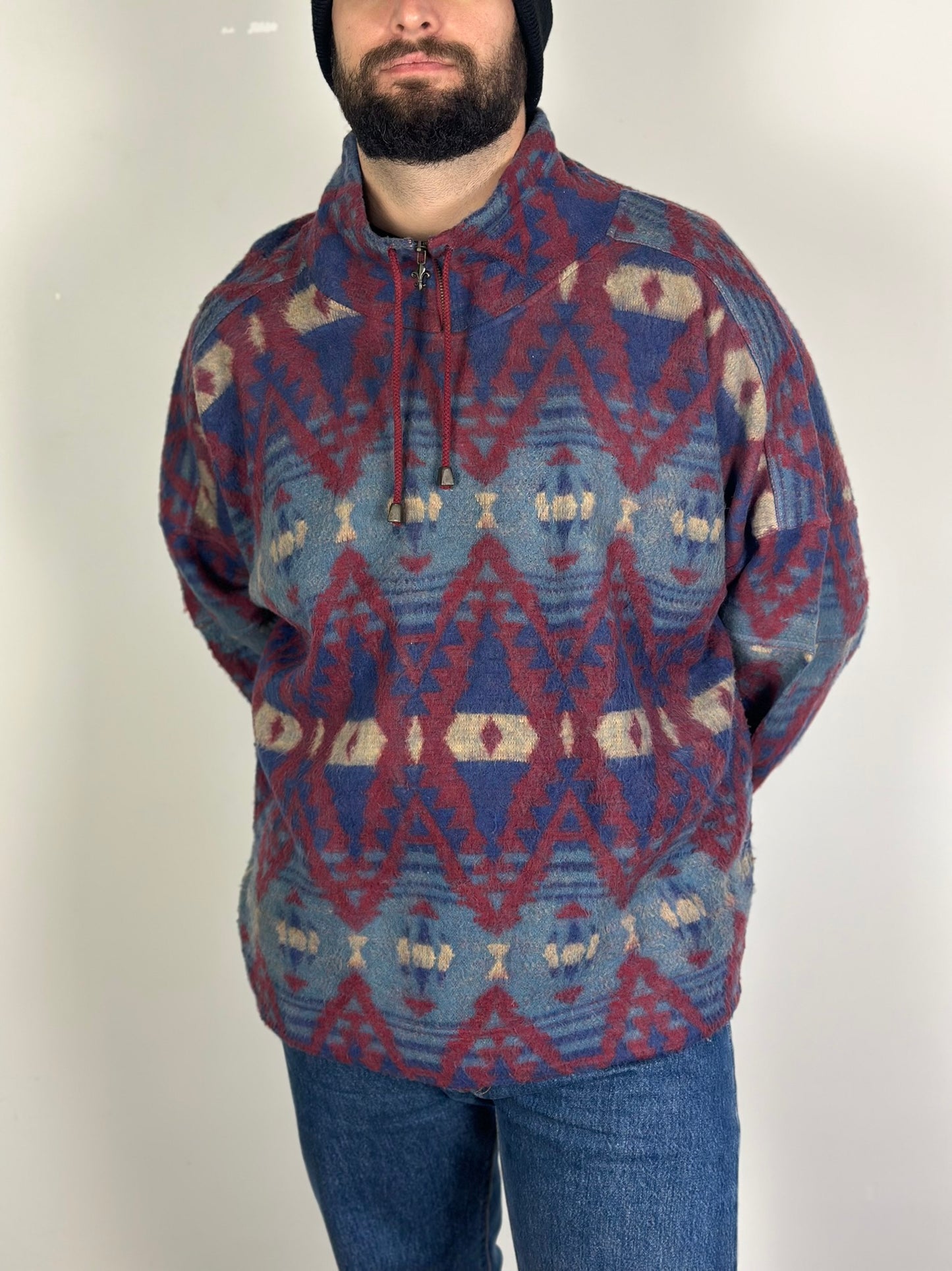 Vintage Half-zip Fleece