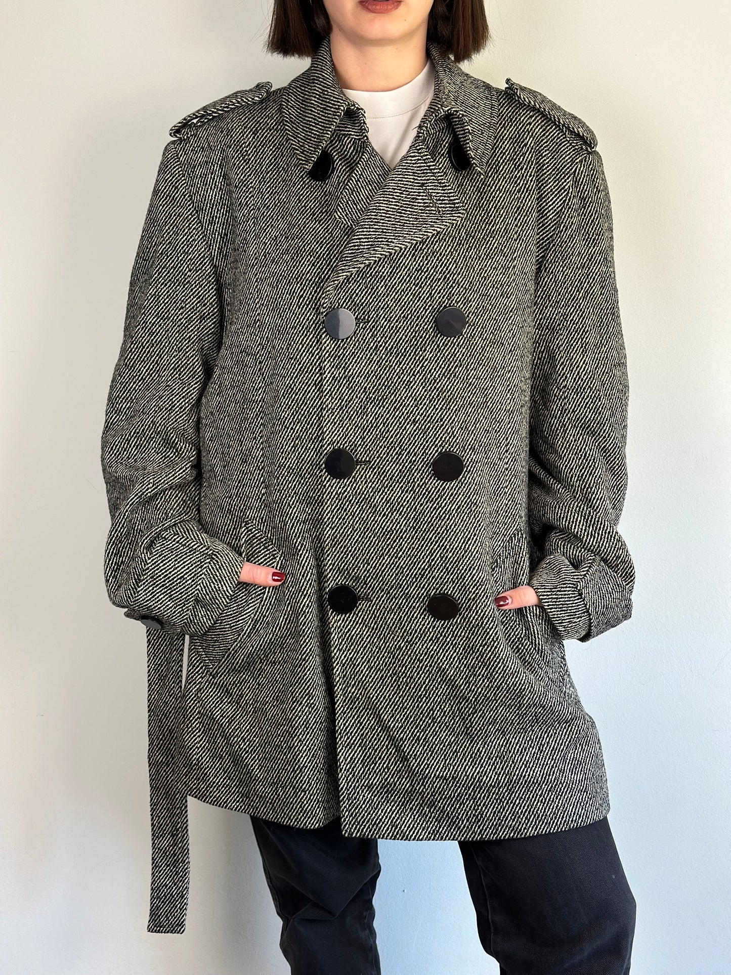 Double-breasted Semi Coat