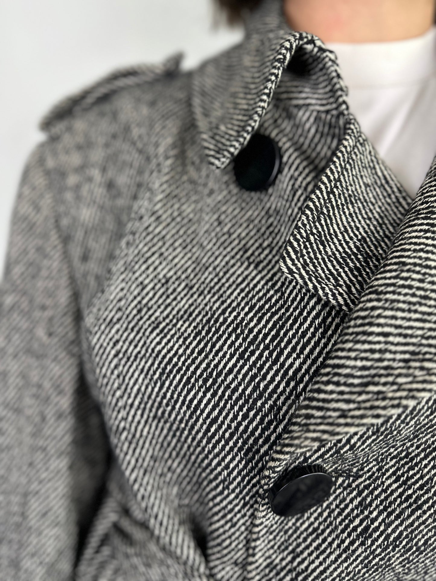 Double-breasted Semi Coat