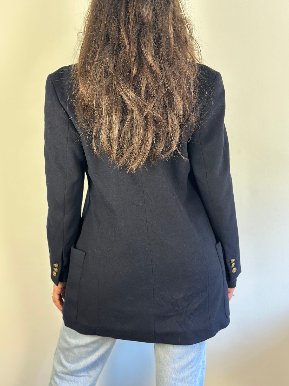 Vintage Wool And Cashmere Blazer