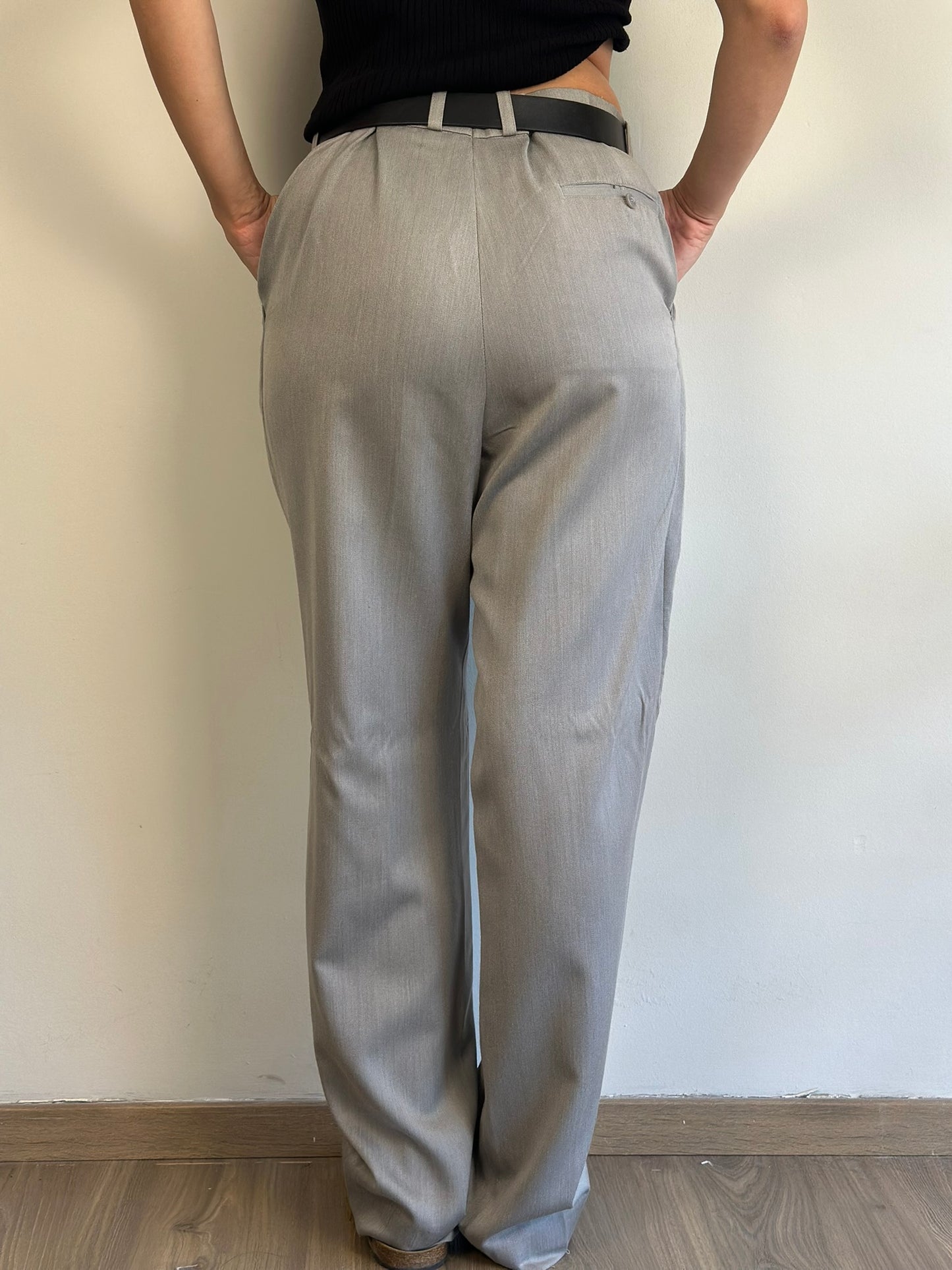 Vintage Grey Suit Pants