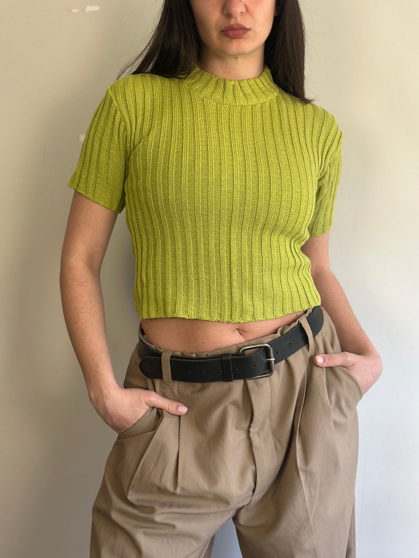 Vintage Top / Lime