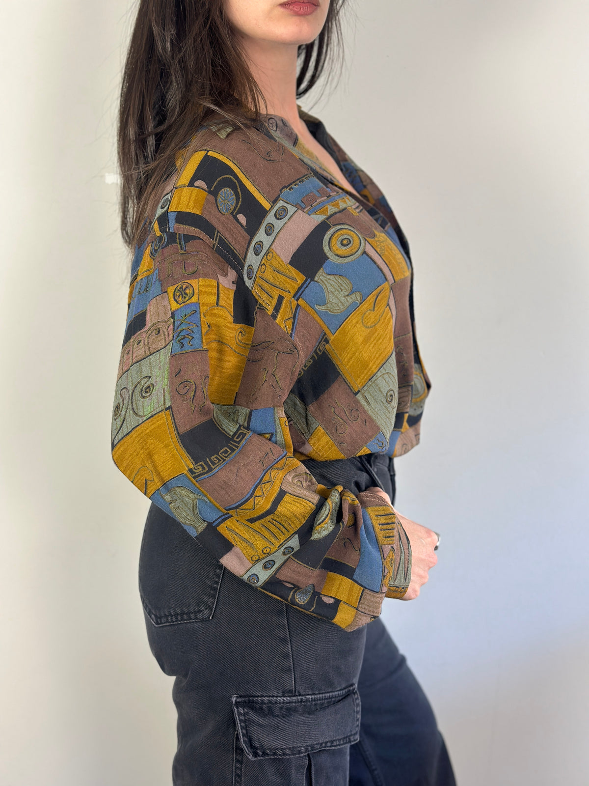 Vintage Patterned Shirt