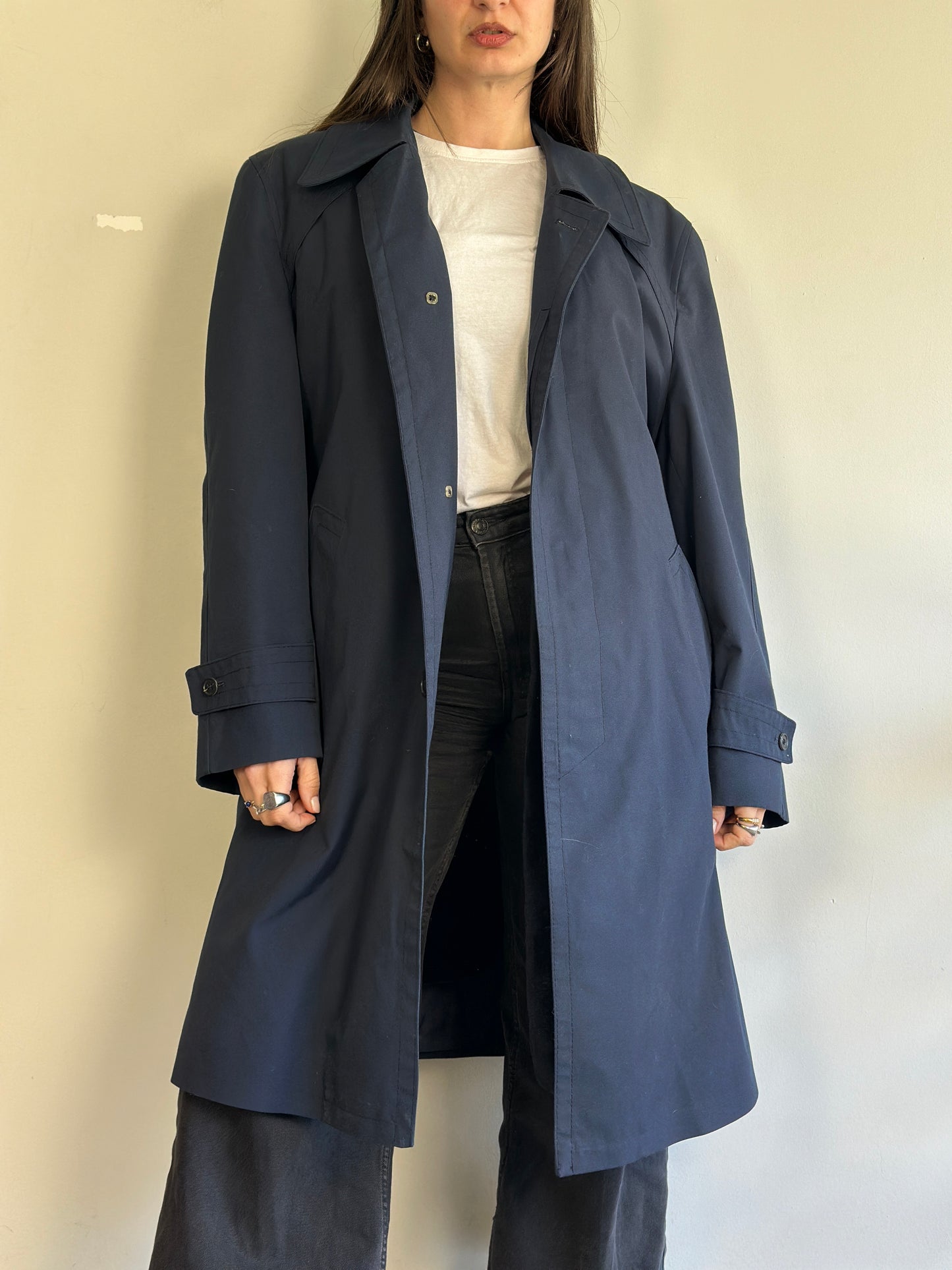 Vintage Belted Trench Coat