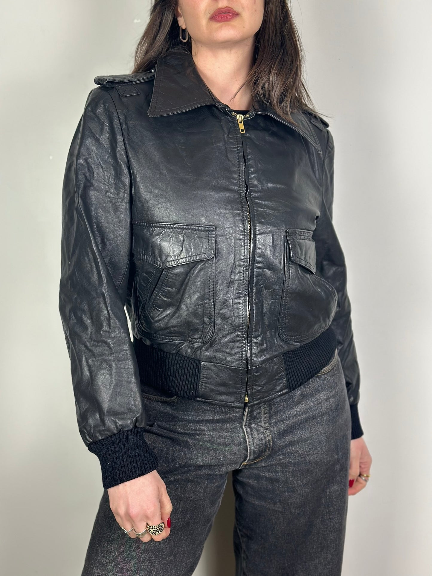 Vintage Leather Jacket
