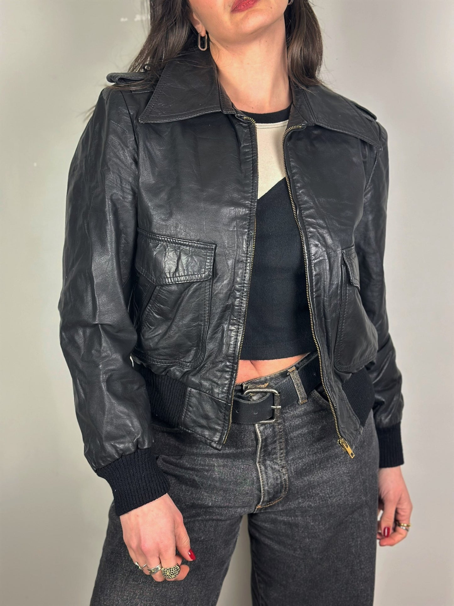 Vintage Leather Jacket