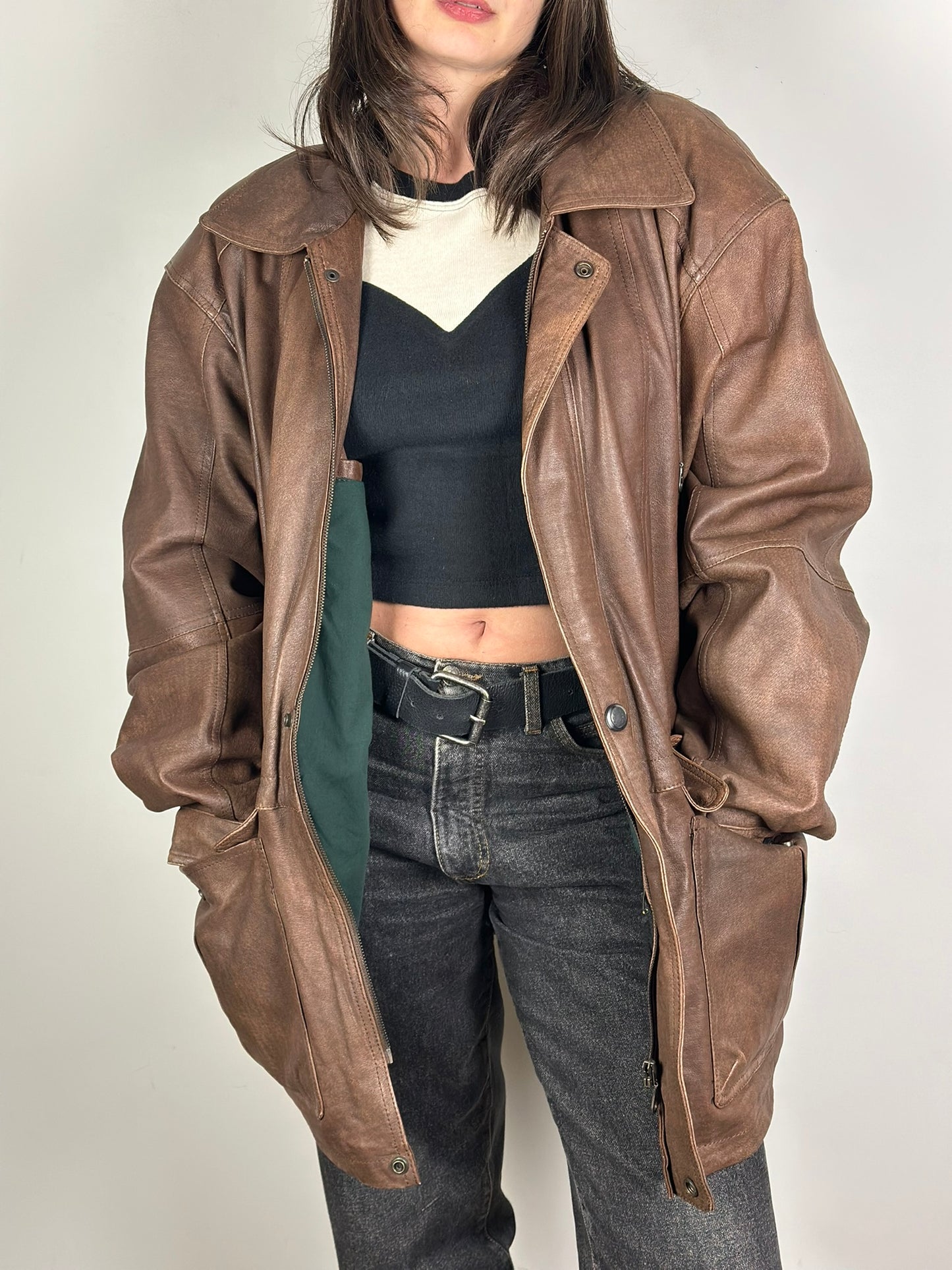 Vintage Leather Jacket