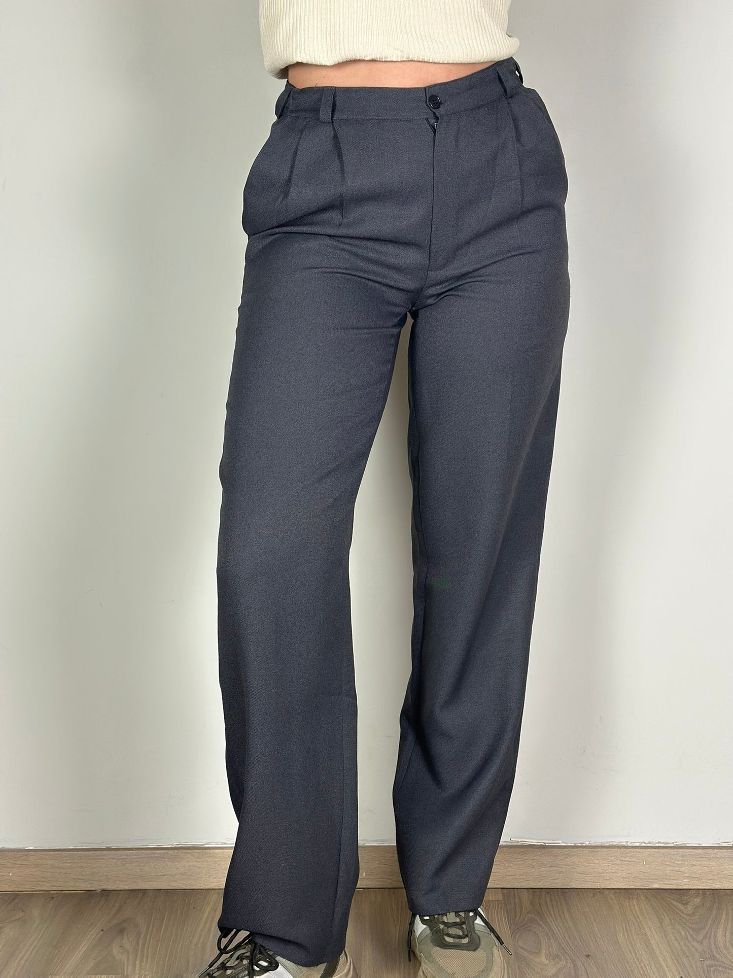 Vintage Grey Suit Pants