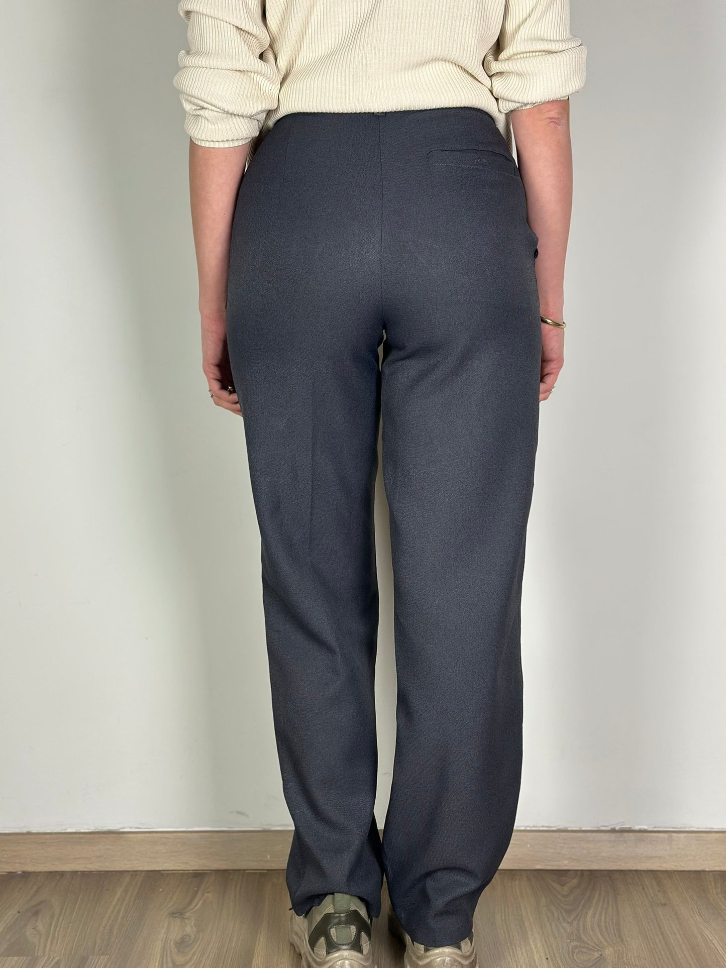 Vintage Grey Suit Pants