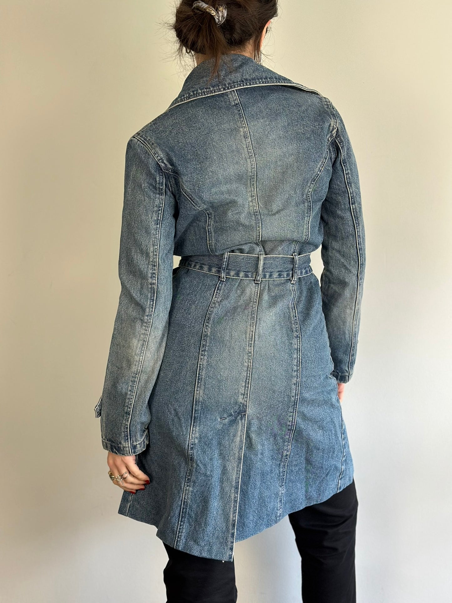 Vintage Denim Trench/Dress