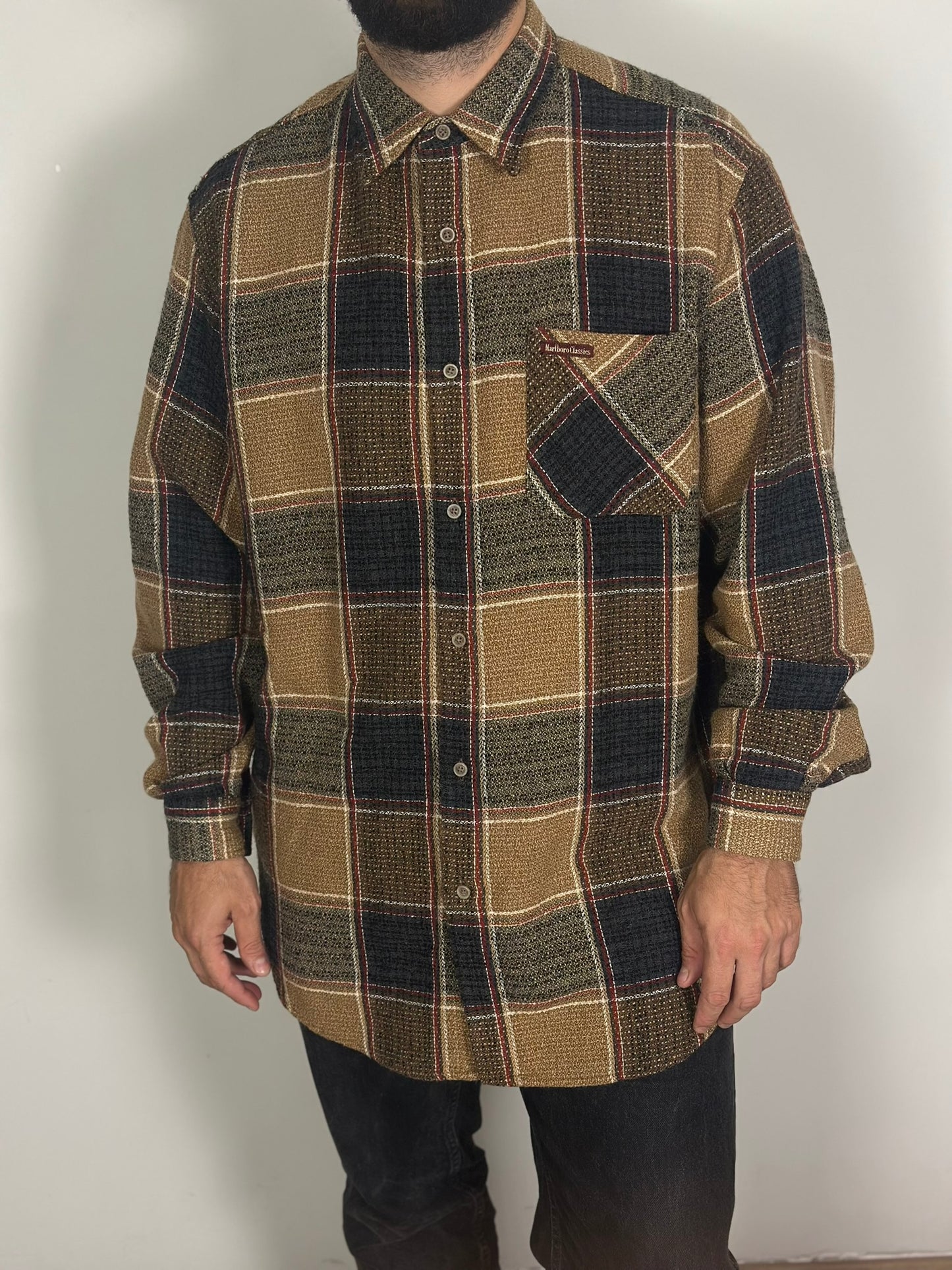 Vintage Marlboro Classics Plaid Shirt