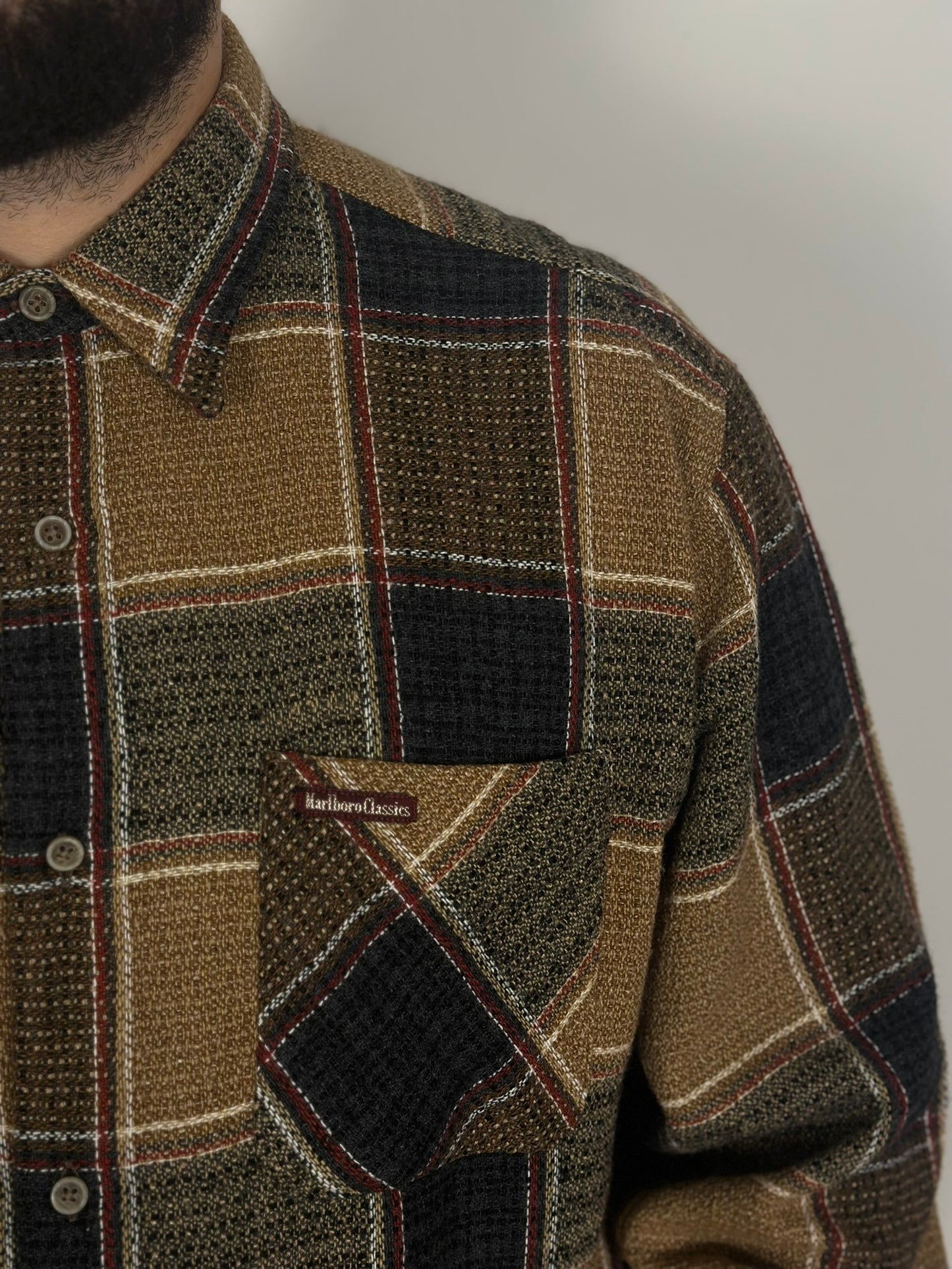Vintage Marlboro Classics Plaid Shirt