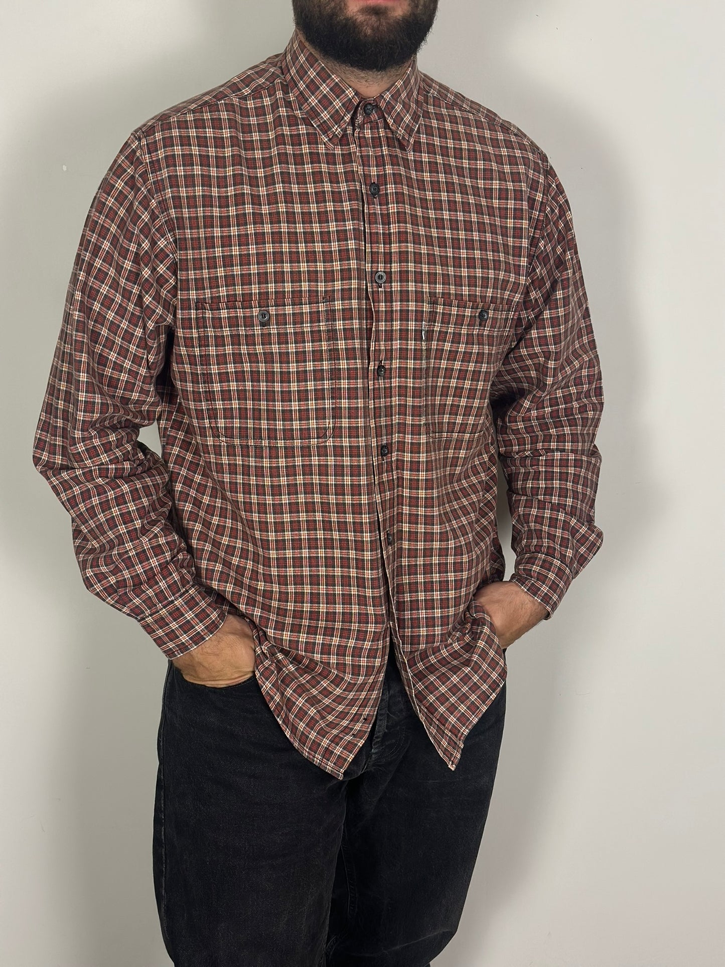 Vintage Levis Plaid Shirt