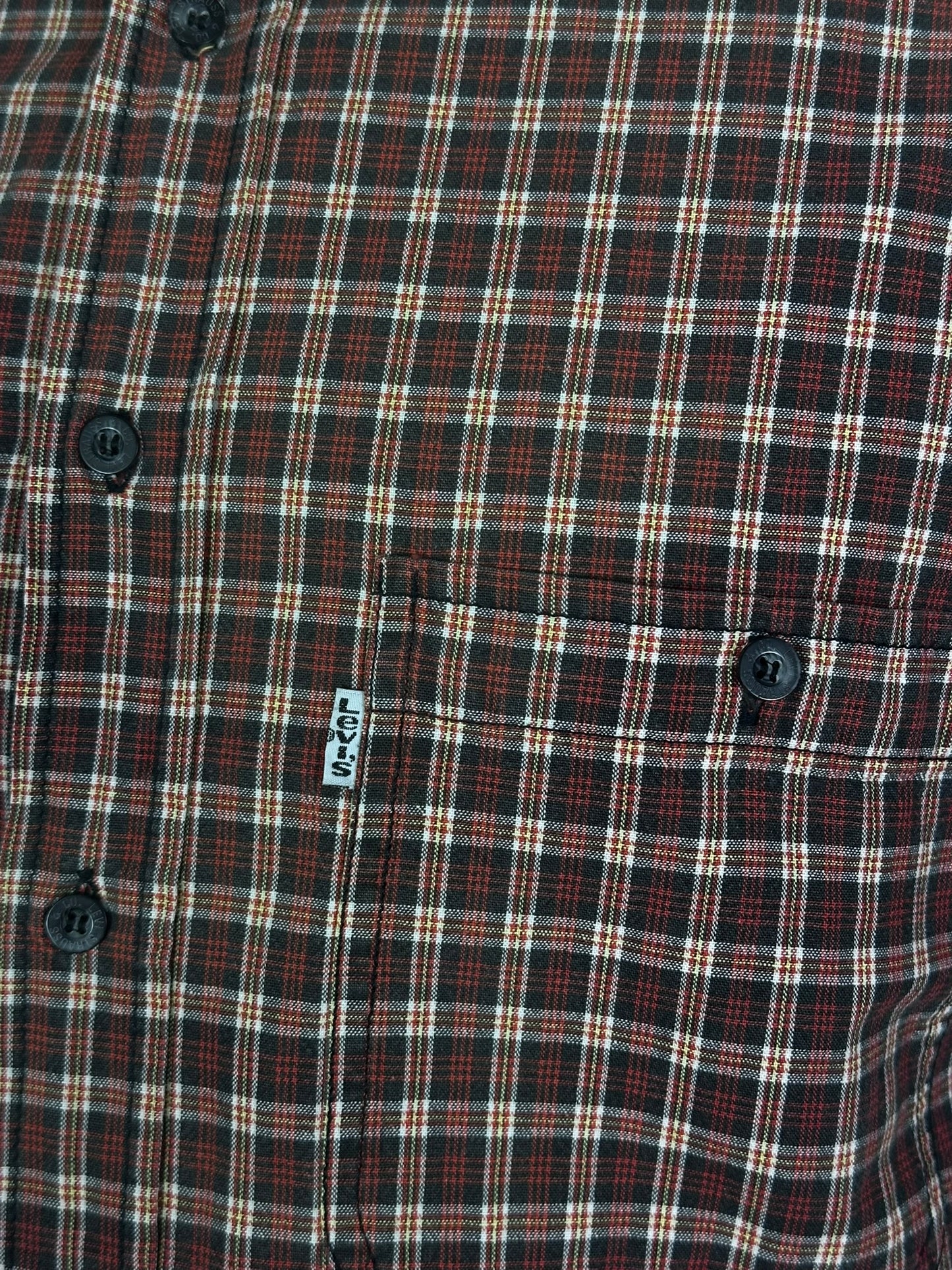 Vintage Levis Plaid Shirt