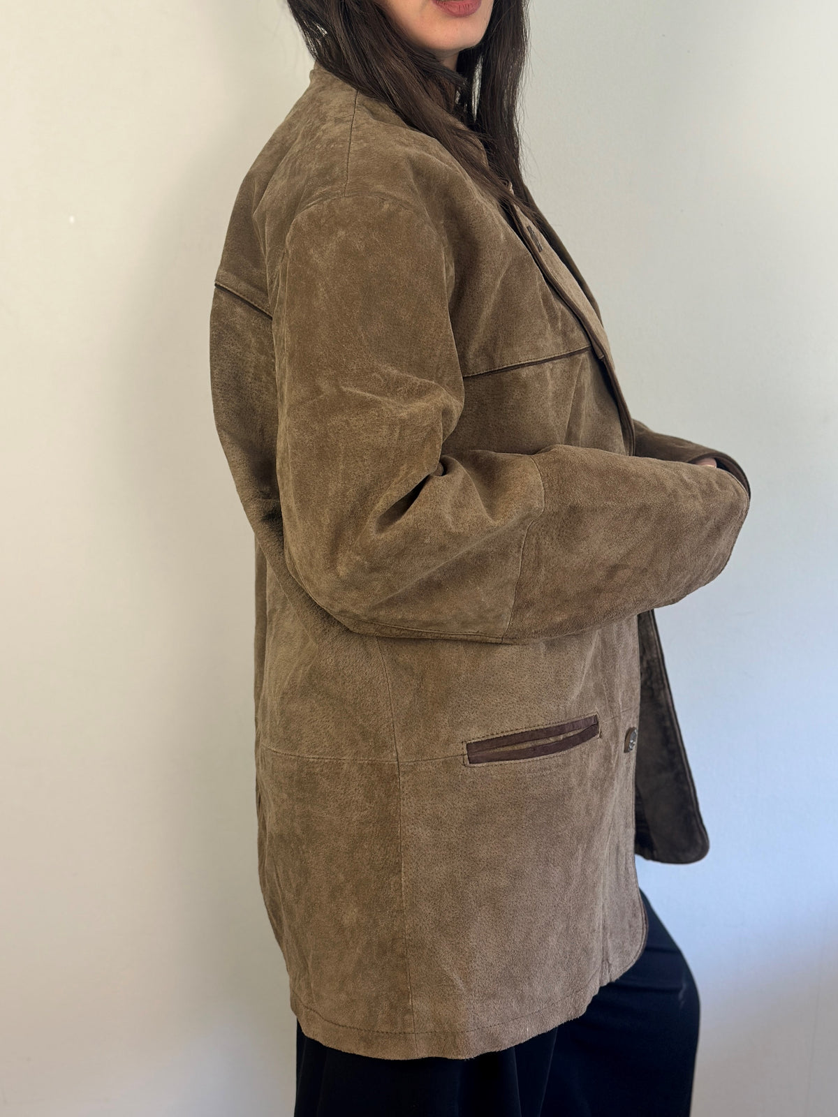 Vintage Suede Blazer