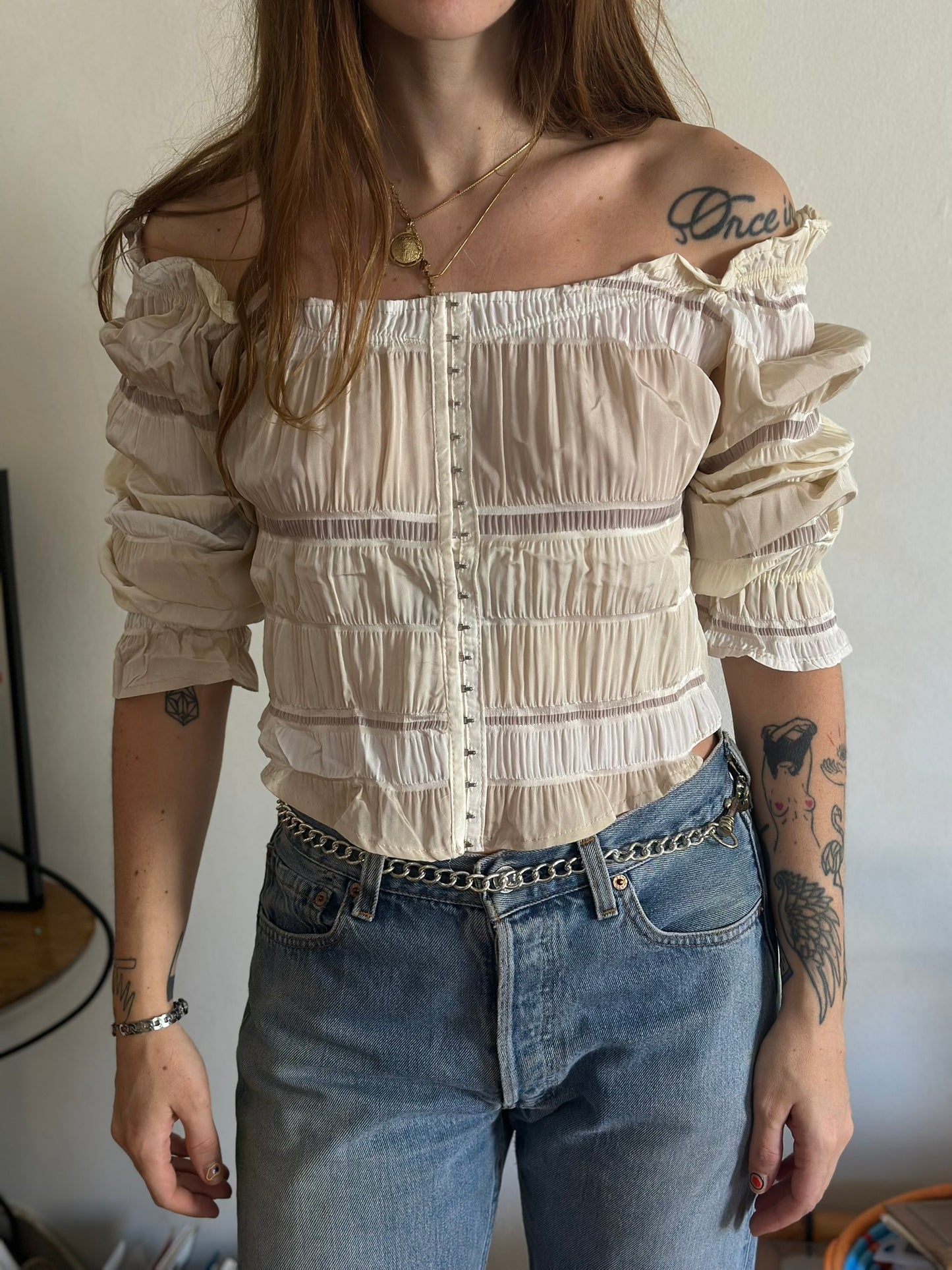 Vintage Top / White
