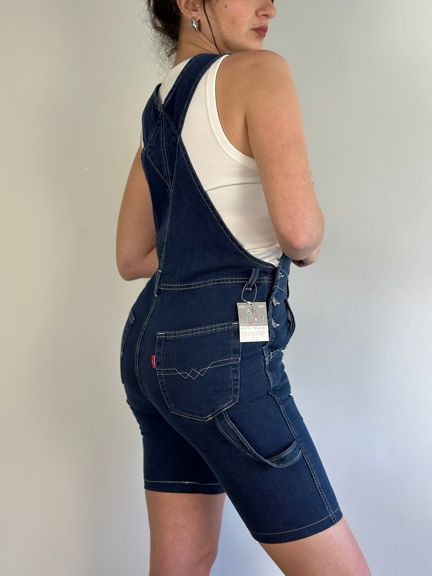Vintage Denim Overalls