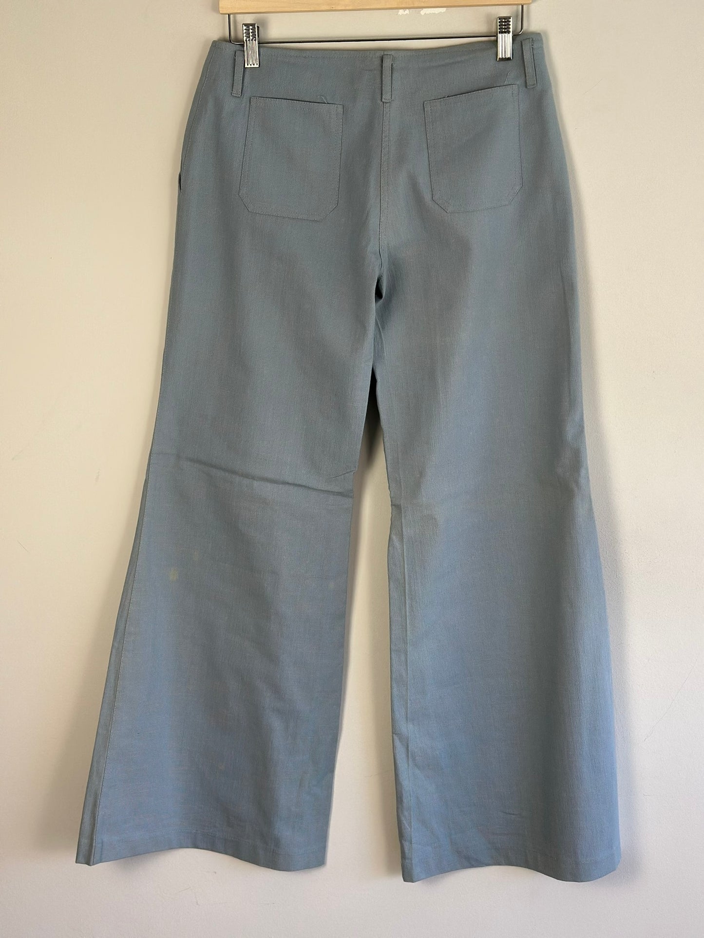 METALAXIS Low Waist Vintage Pants