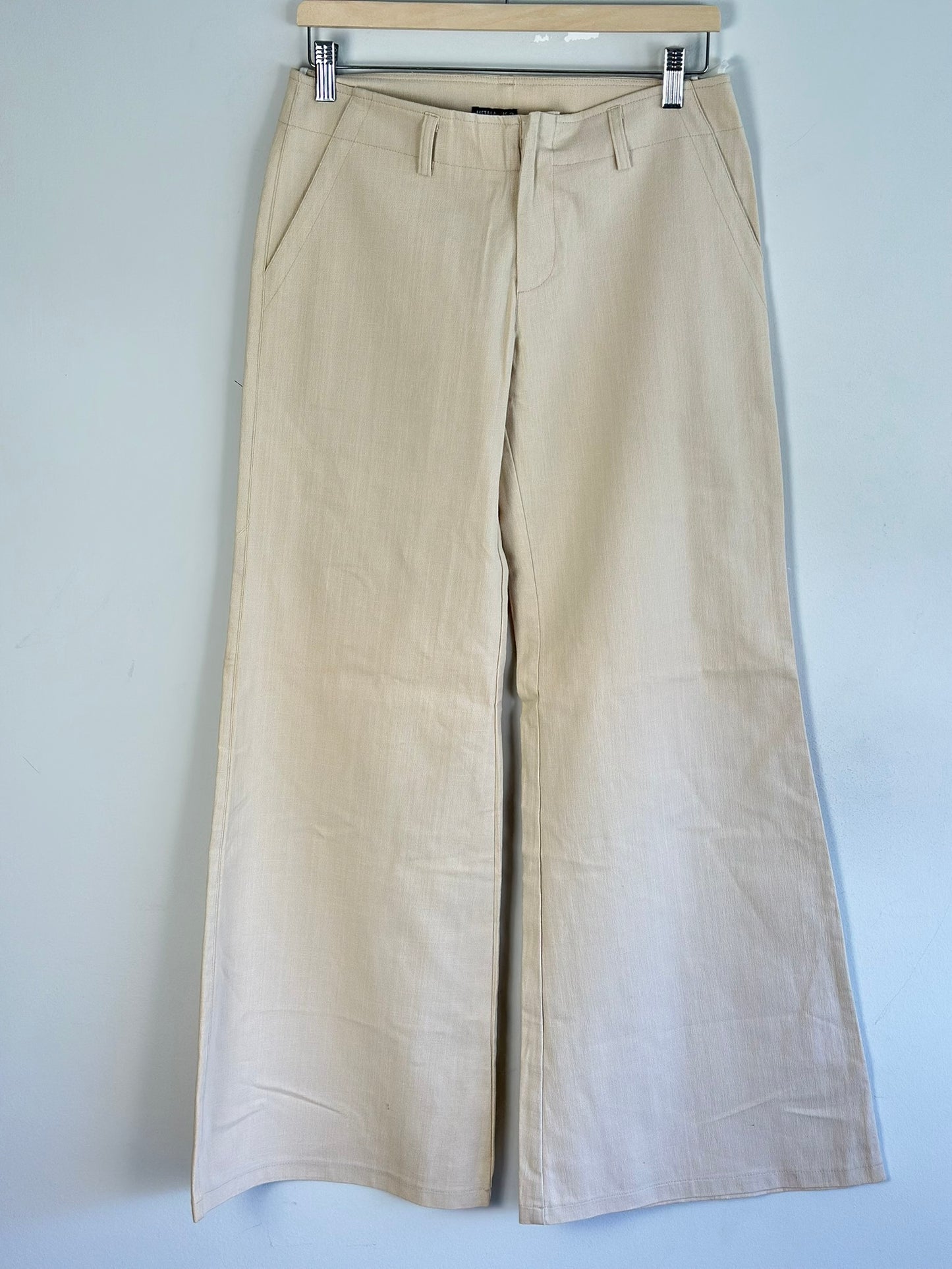 METALAXIS Low Waist Vintage Pants