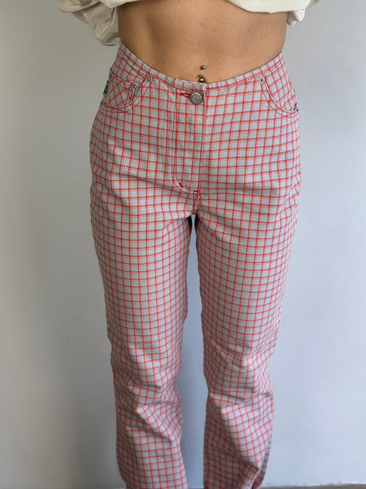 Vintage Plaid Pants