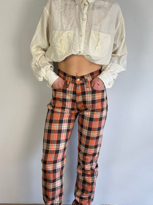 Vintage Plaid Pants