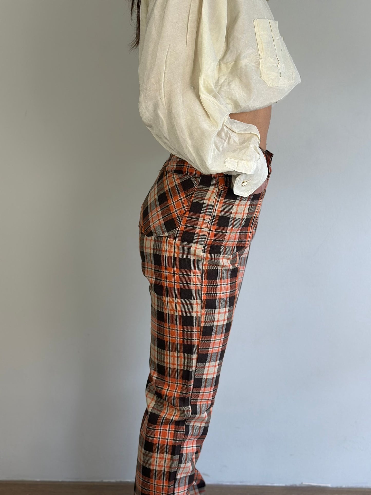 Vintage Plaid Pants