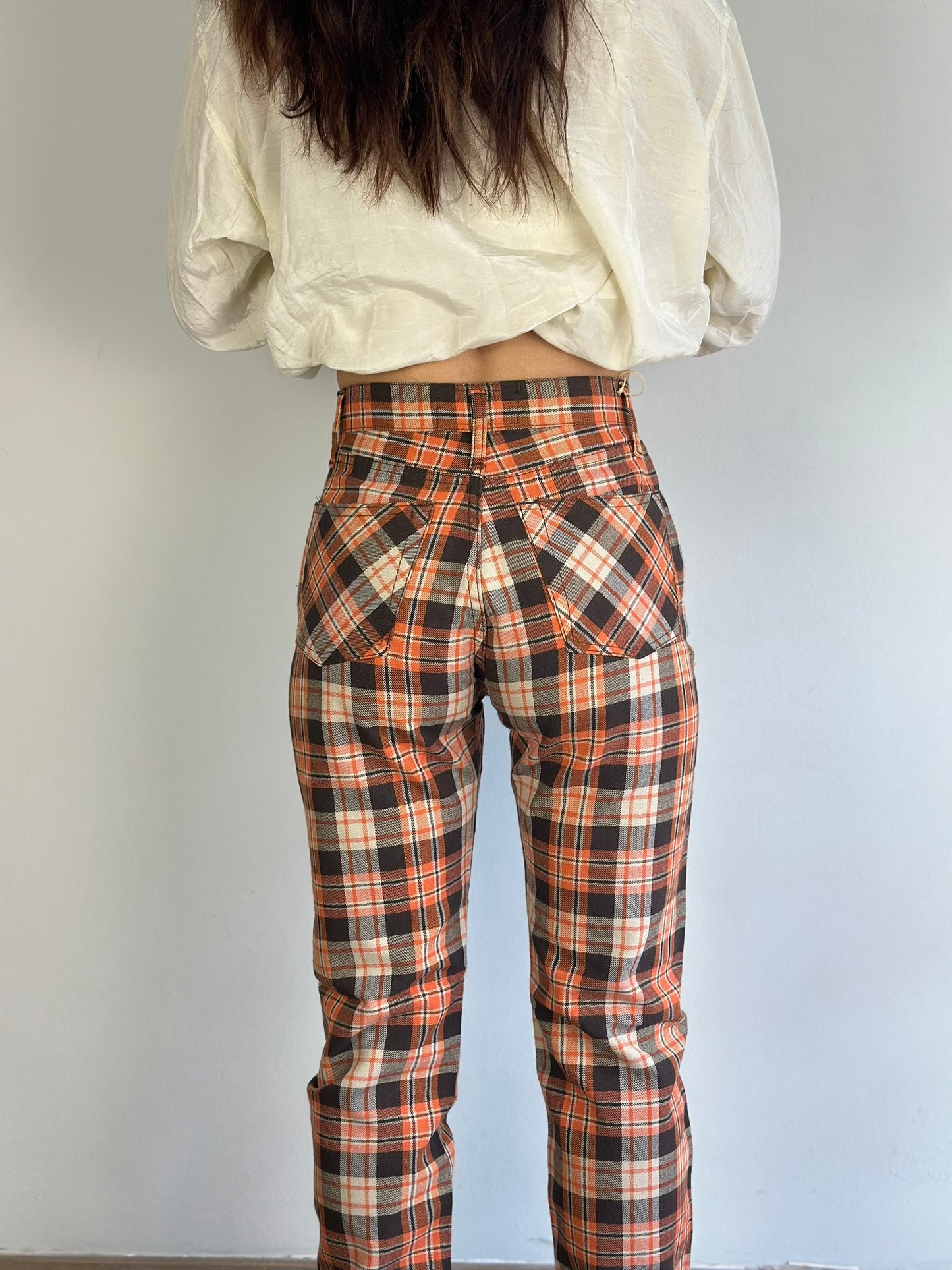 Vintage Plaid Pants