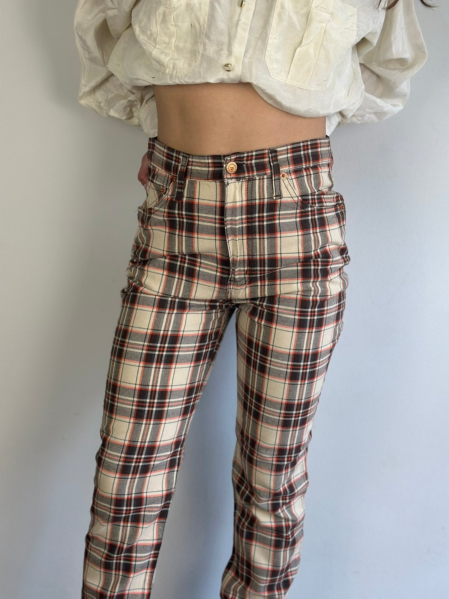 Vintage Plaid Pants