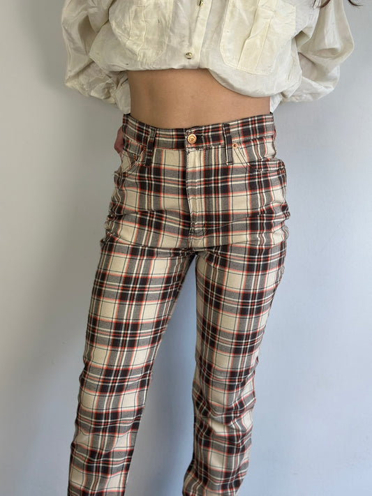 Vintage Plaid Pants