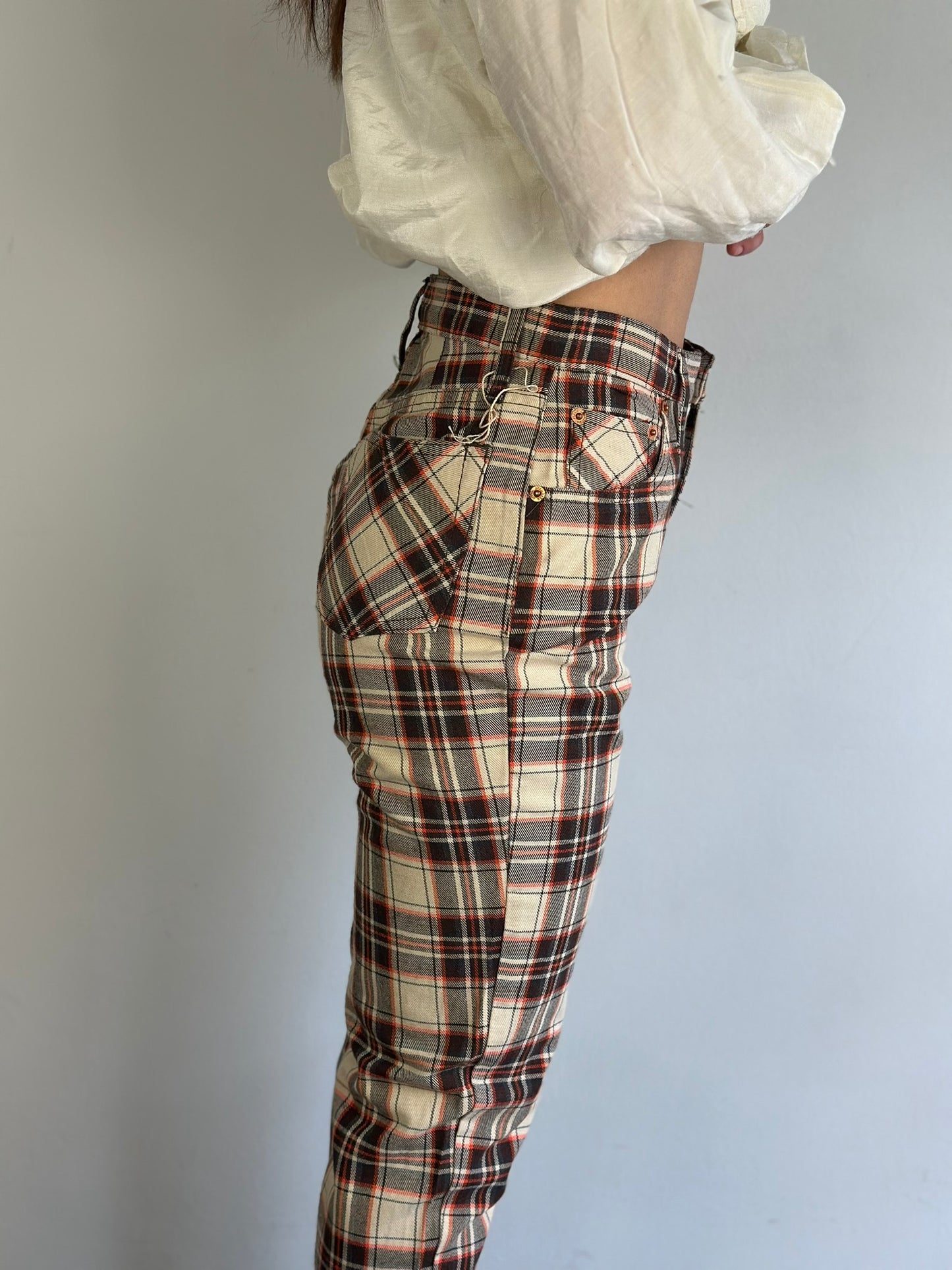 Vintage Plaid Pants